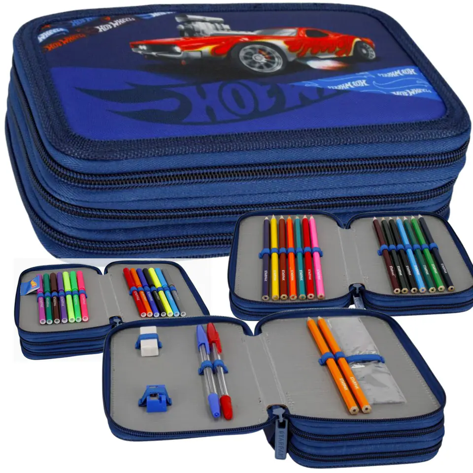 PIÓRNIK Z WYPOSAŻENIEM TRZYKOMOROWY HOT WHEELS Wasserman eu