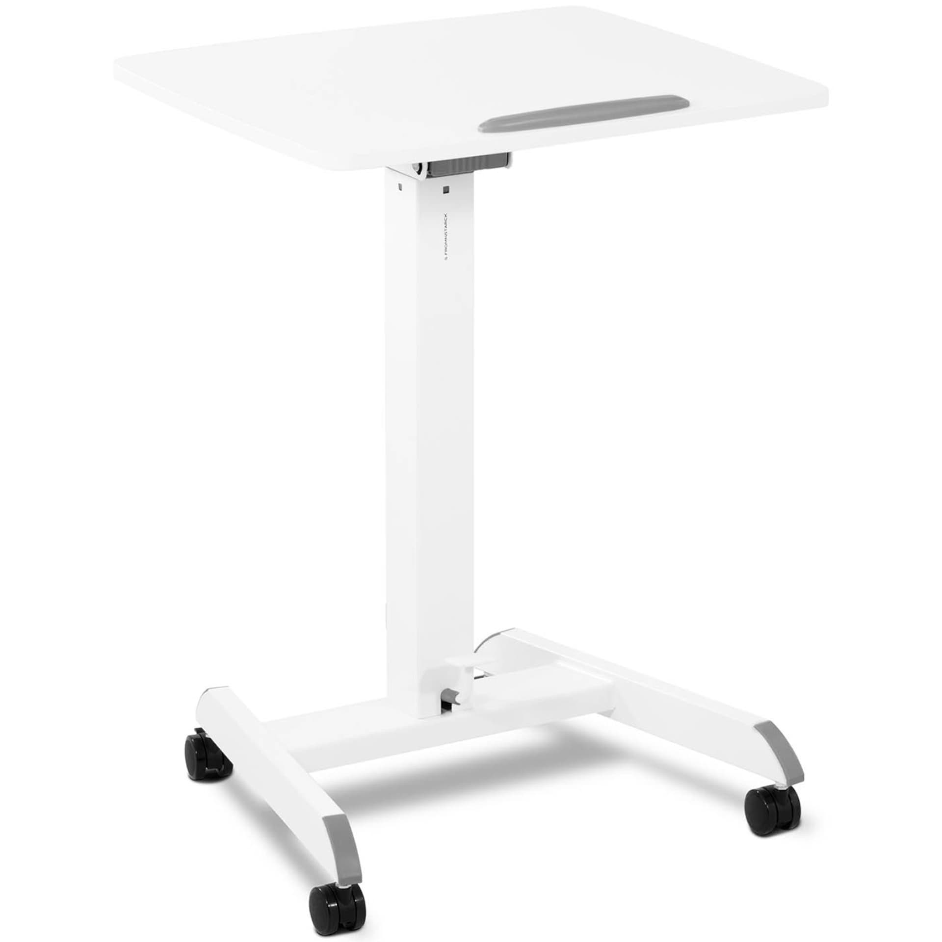 

Stolik stojak pod laptopa odchylany regulowany na kółkach 60 x 52 cm 825 - 1185 mm