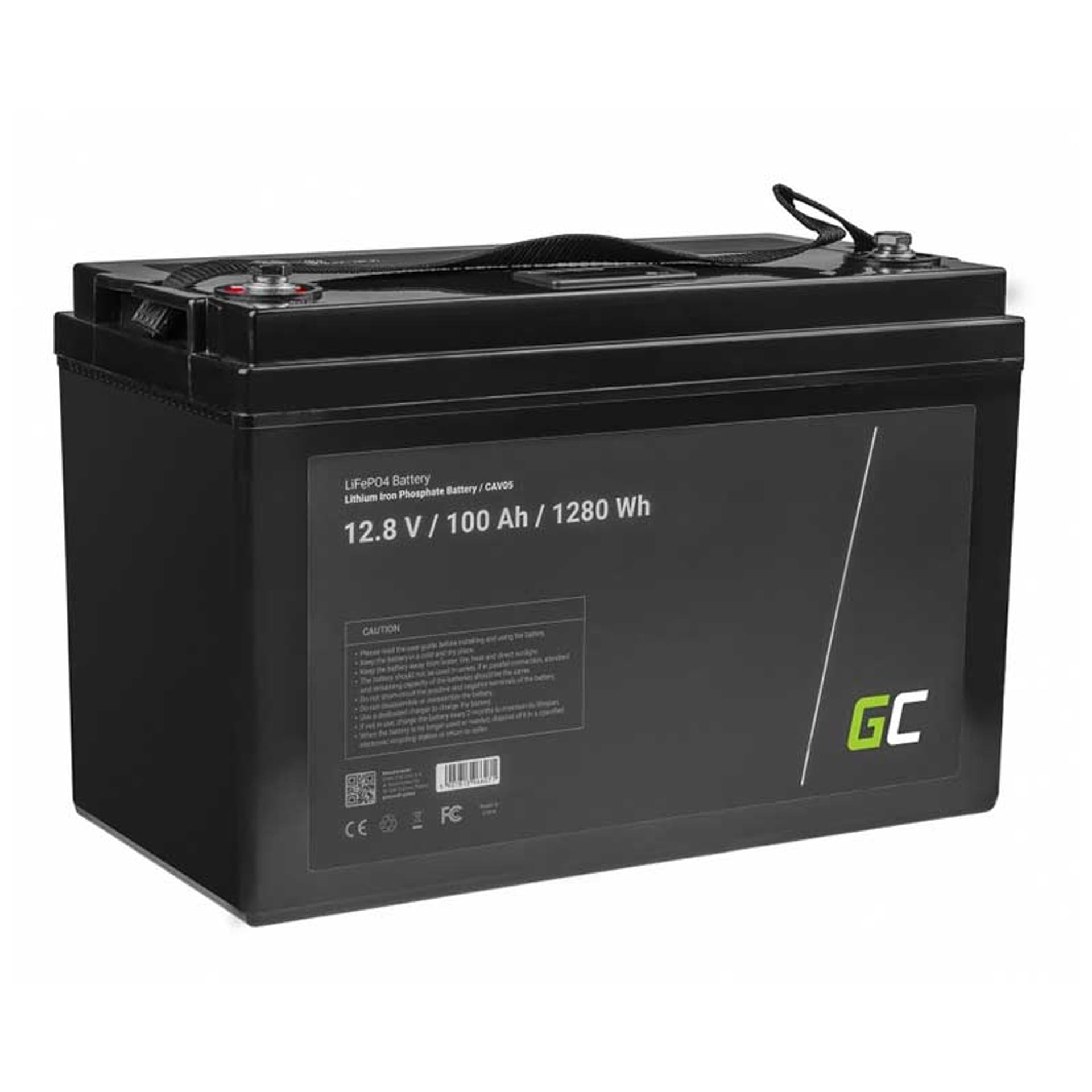 

Green Cell - Akumulator LiFePO4 12V 12.8V 50Ah do systemów fotowoltaicznych, kamperów i łódek