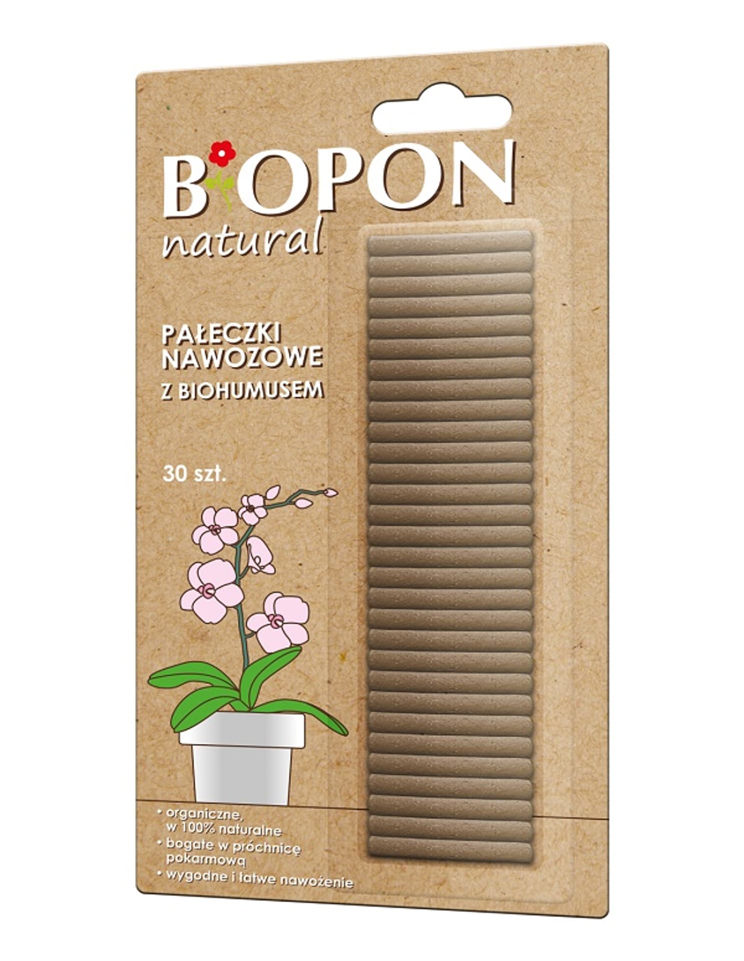 

NAWÓZ - PAŁECZKI NAWOZOWE BIOHUMUS 30 SZT.