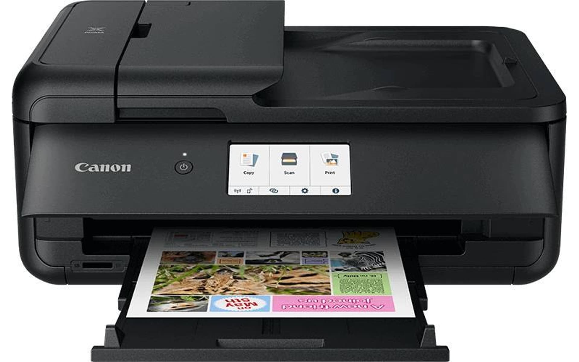 

Canon Drukarka wielofunkcyjna Pixma TS9550 kolorowa, atramentowa, All-in-One, A3, Wi-Fi, czarna