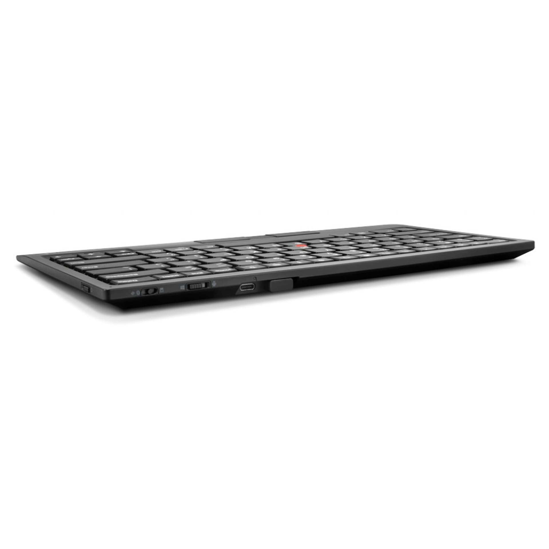 

Lenovo ThinkPad TrackPoint Keyboard II Bluetooth 5.0 + 2.4 GHz Wireless - Nano USB dongle, układ angielski, kolor: Pure Black