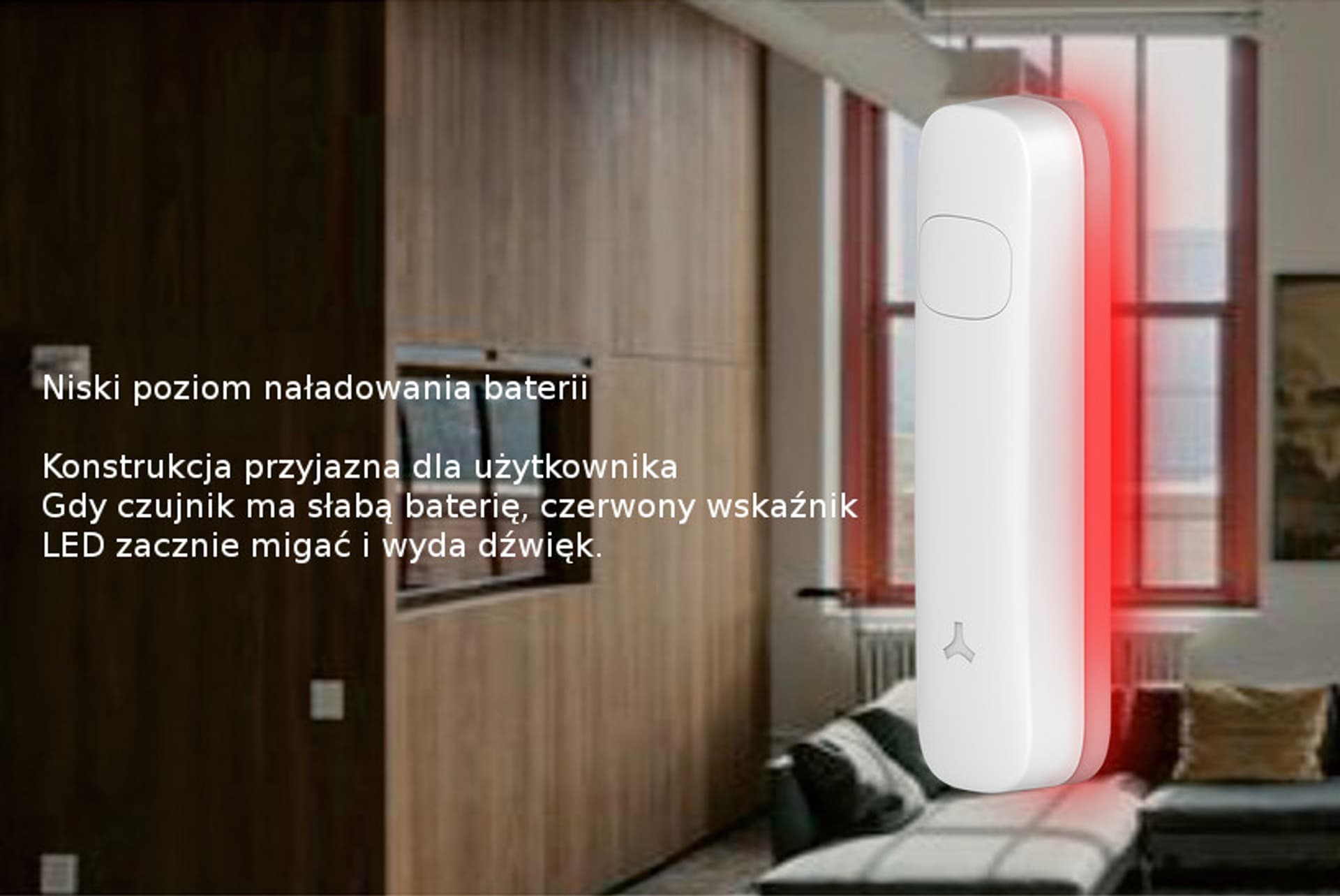 

Czujnik otwarcia drzwi i wibracji Maxkin SS-V01+