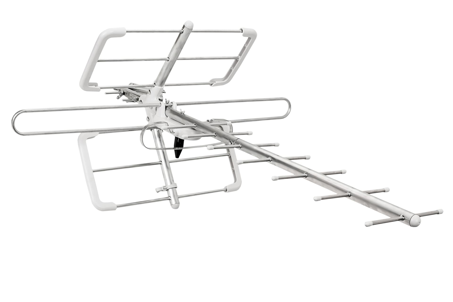 

Antena DVB-T Spacetronik EOS L Combo White Aktywna