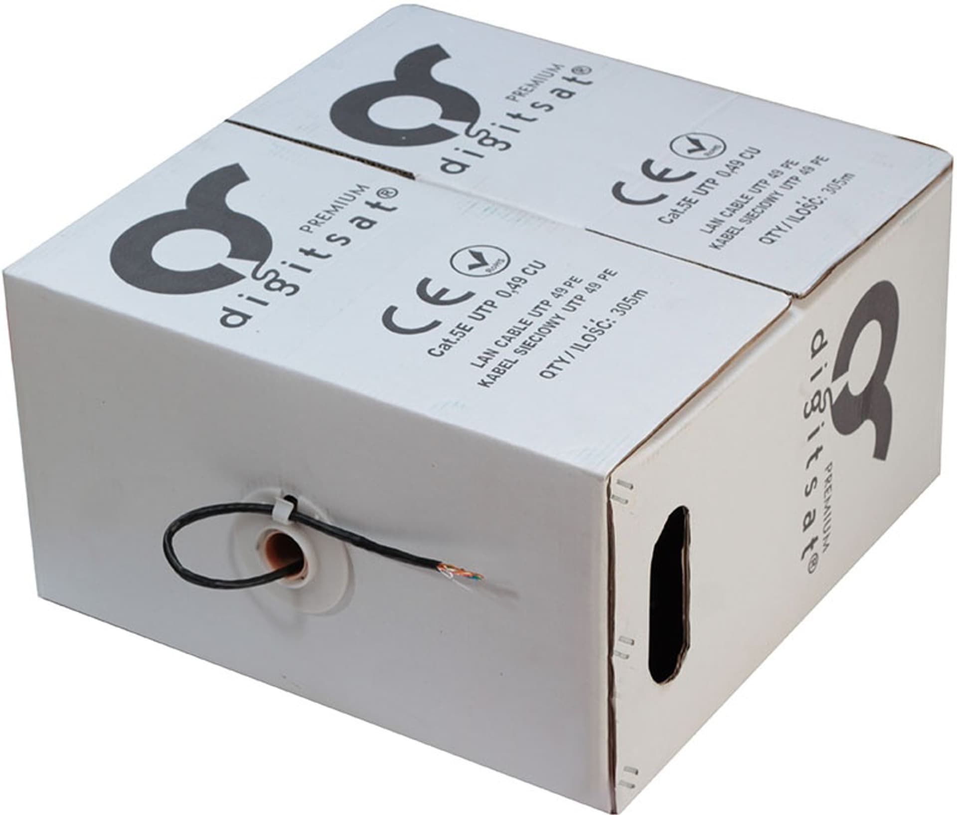 

Skrętka CAT6 F/UTP DG-PREMIUM CU, 305m