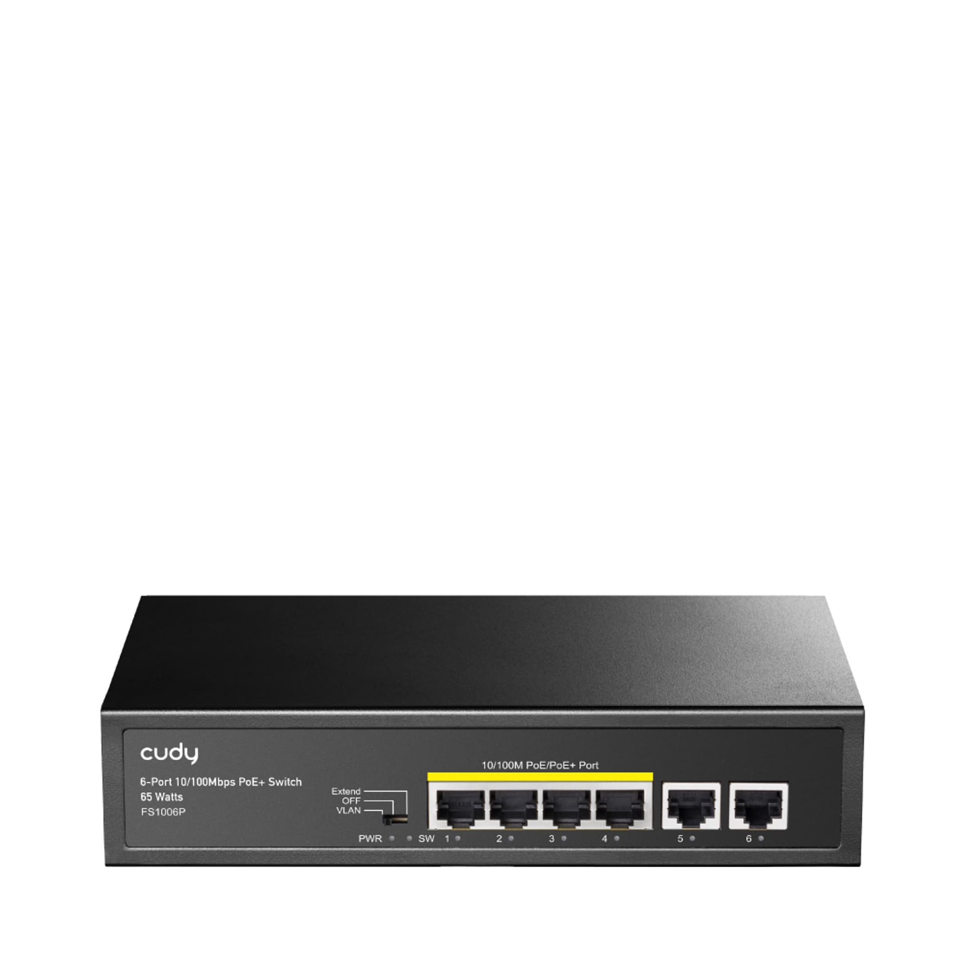 

SWITCH PoE+ 6-port FS1006P 60W 10/100 Mbps