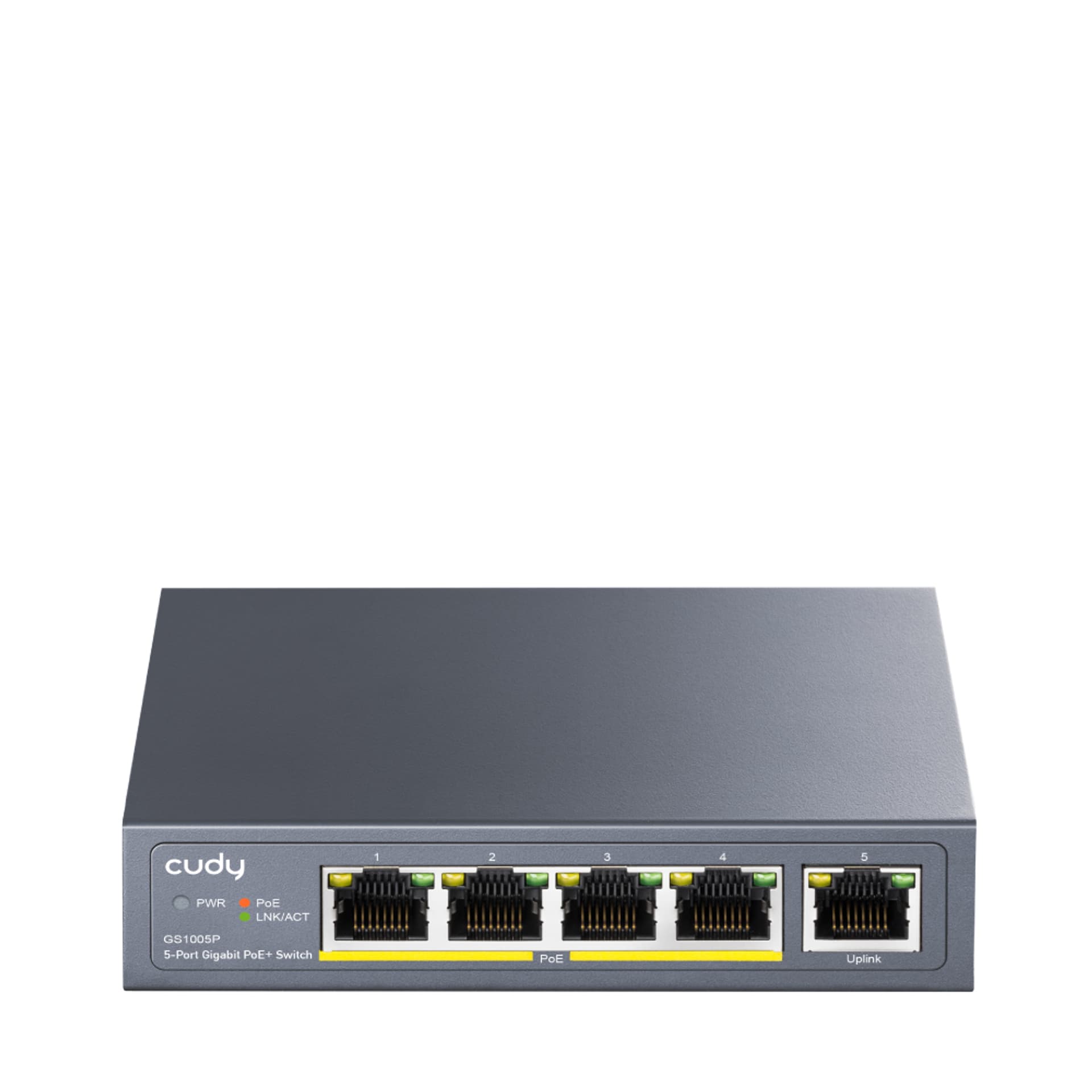 

SWITCH PoE+ 5-port GS1005P 120W 1Gbps przemysłowy