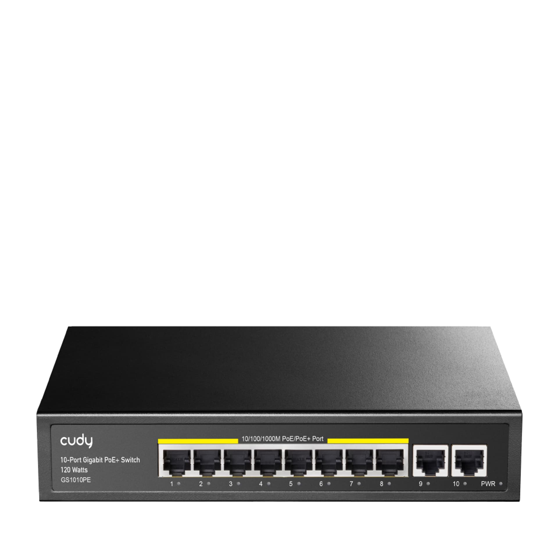 

SWITCH PoE+ 10-port GS1010PE 120W 1Gbps CCTV VLAN