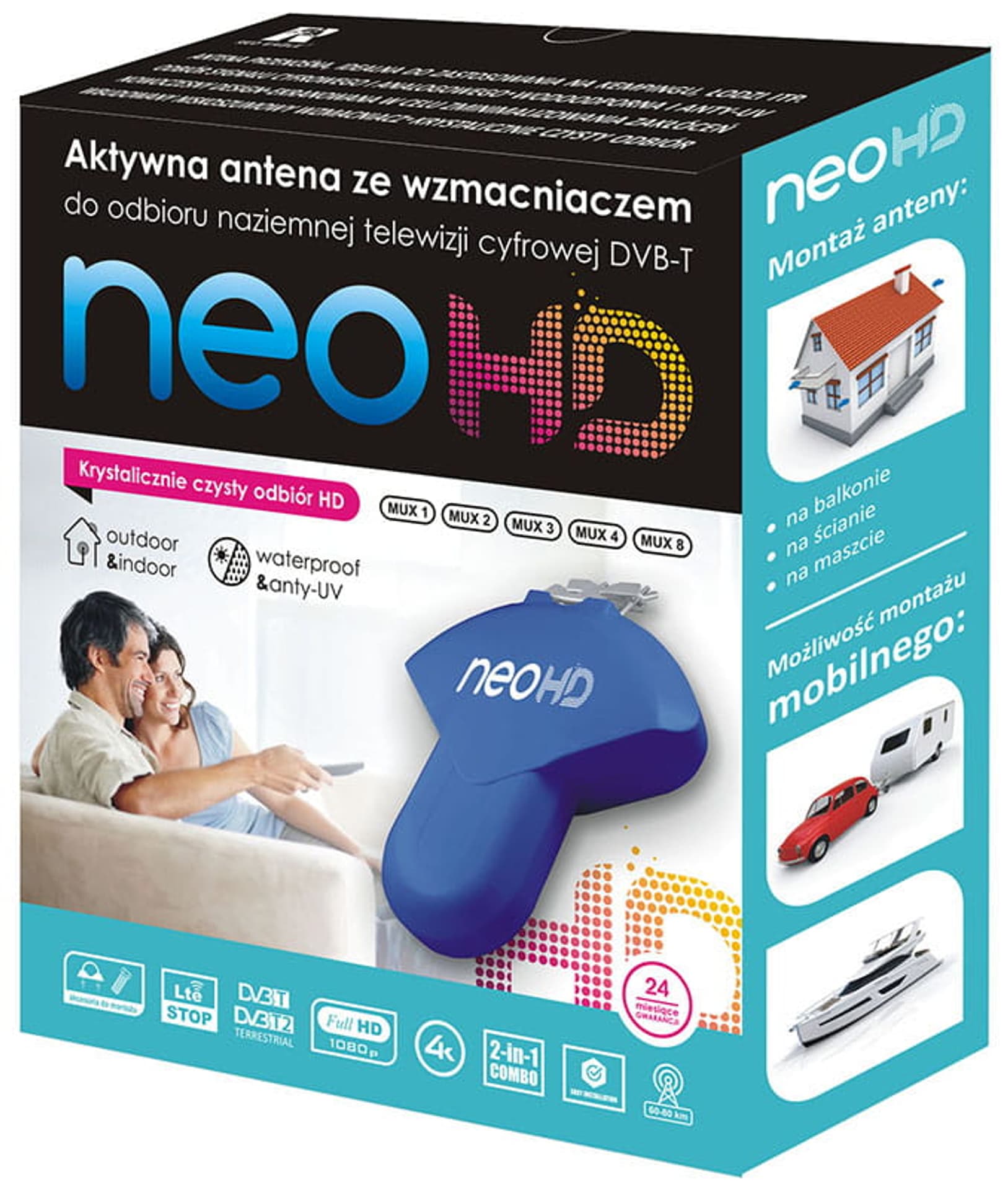 

Antena DVB-T NEO HD Red Eagle