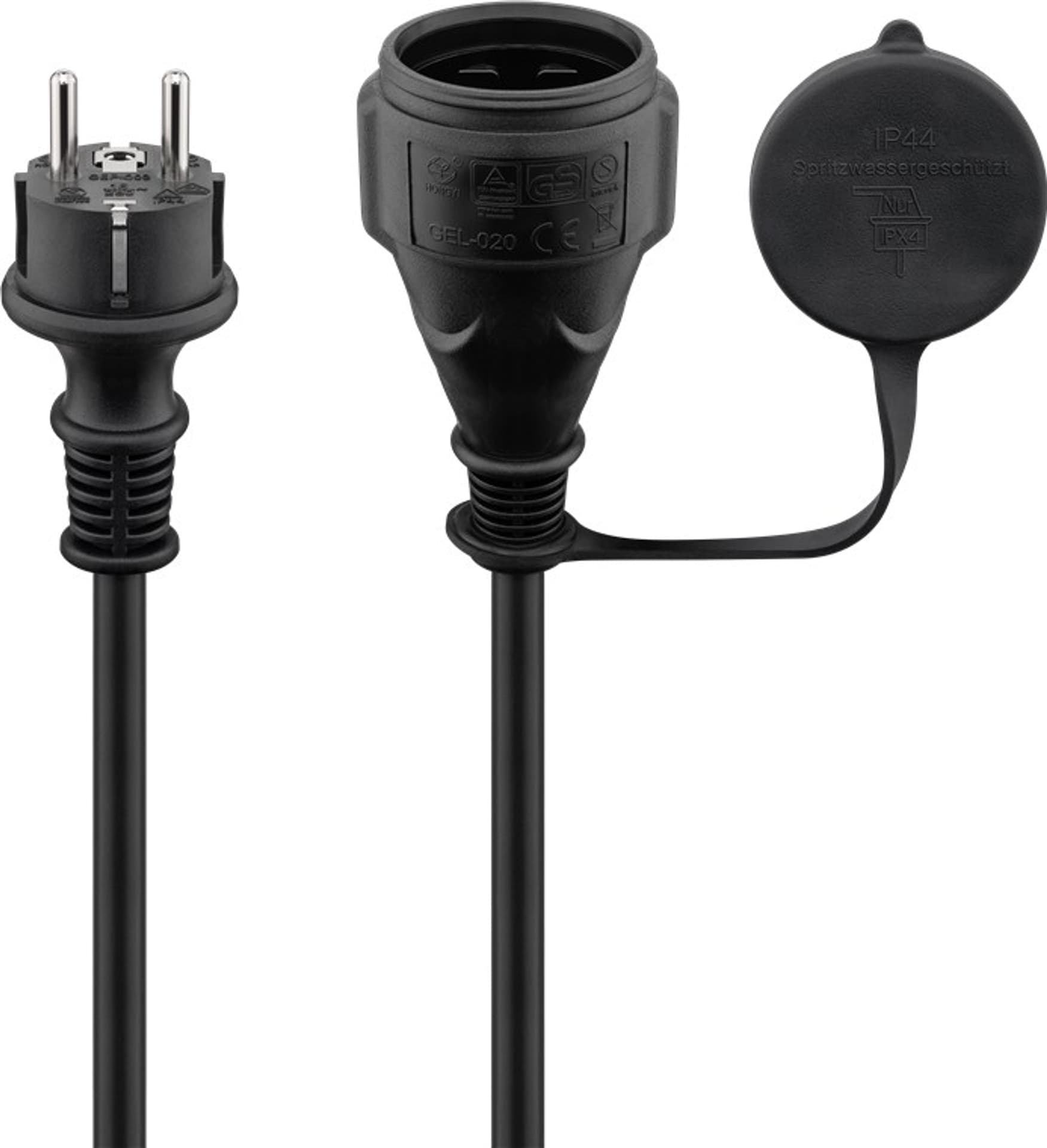 

Przedłużacz kabel elektr z uziemieniem Goobay 10m