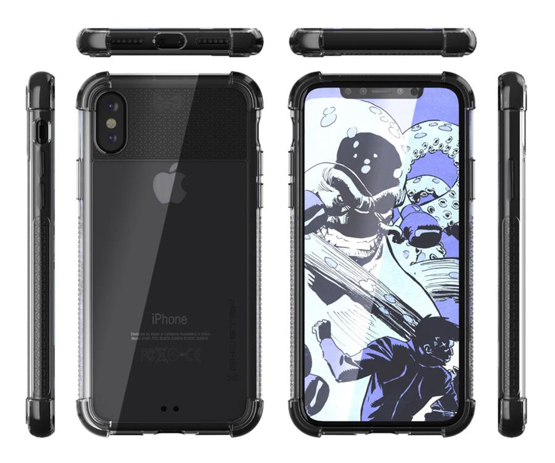 

Etui Covert 2 Apple iPhone Xs czarny