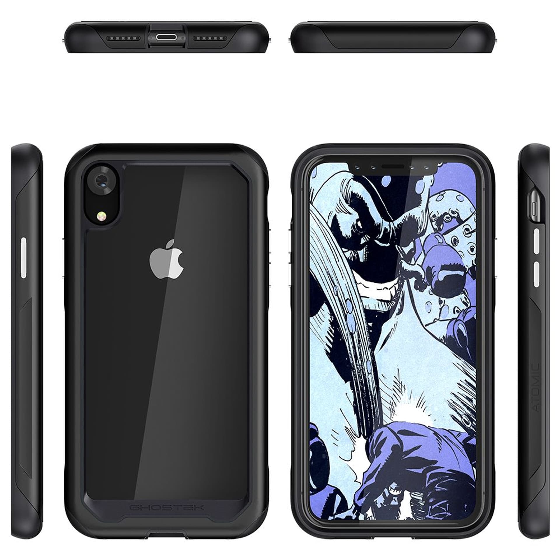 

Etui Atomic Slim 2 Apple iPhone Xr czarny