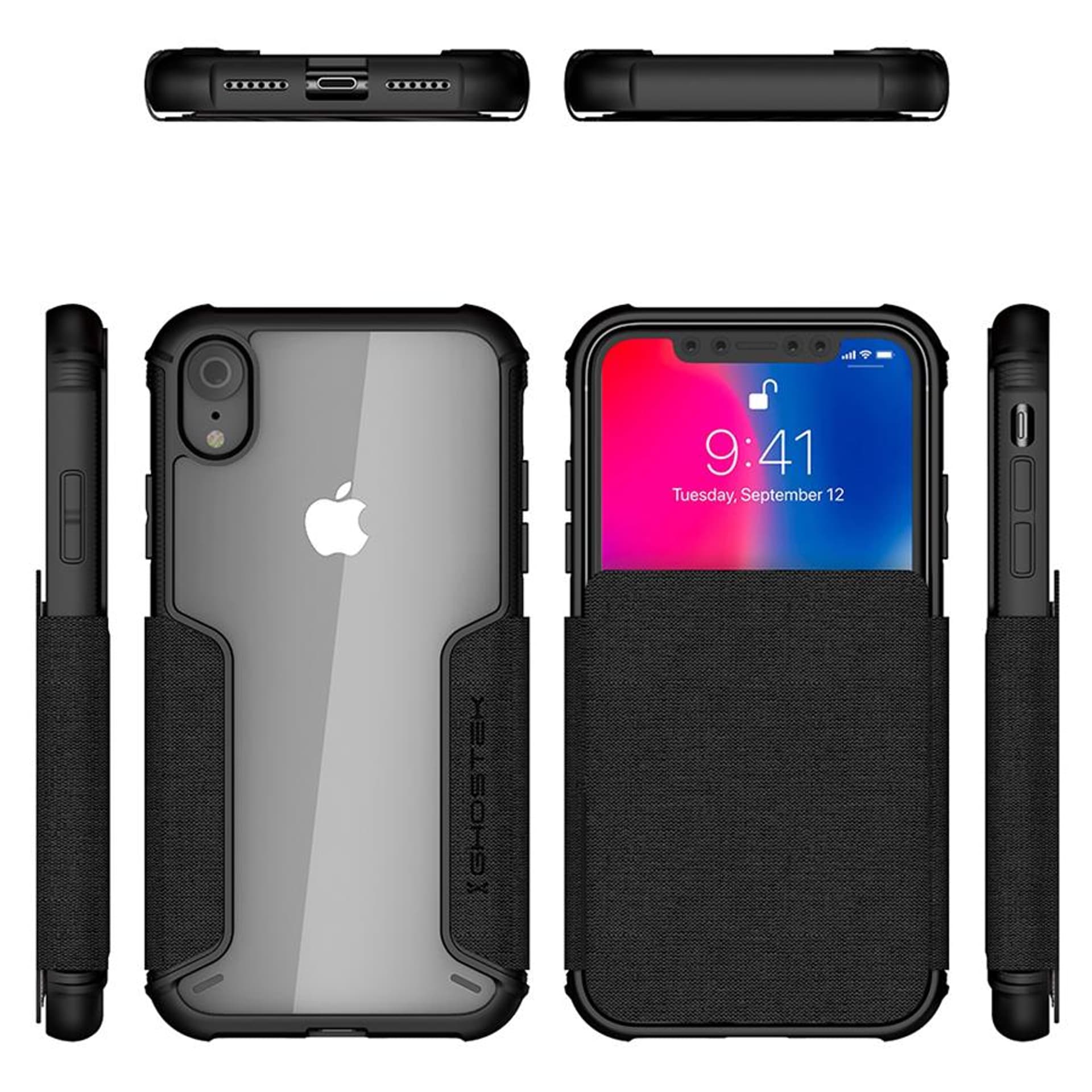 

Etui Exec 3 Apple iPhone Xr czarny