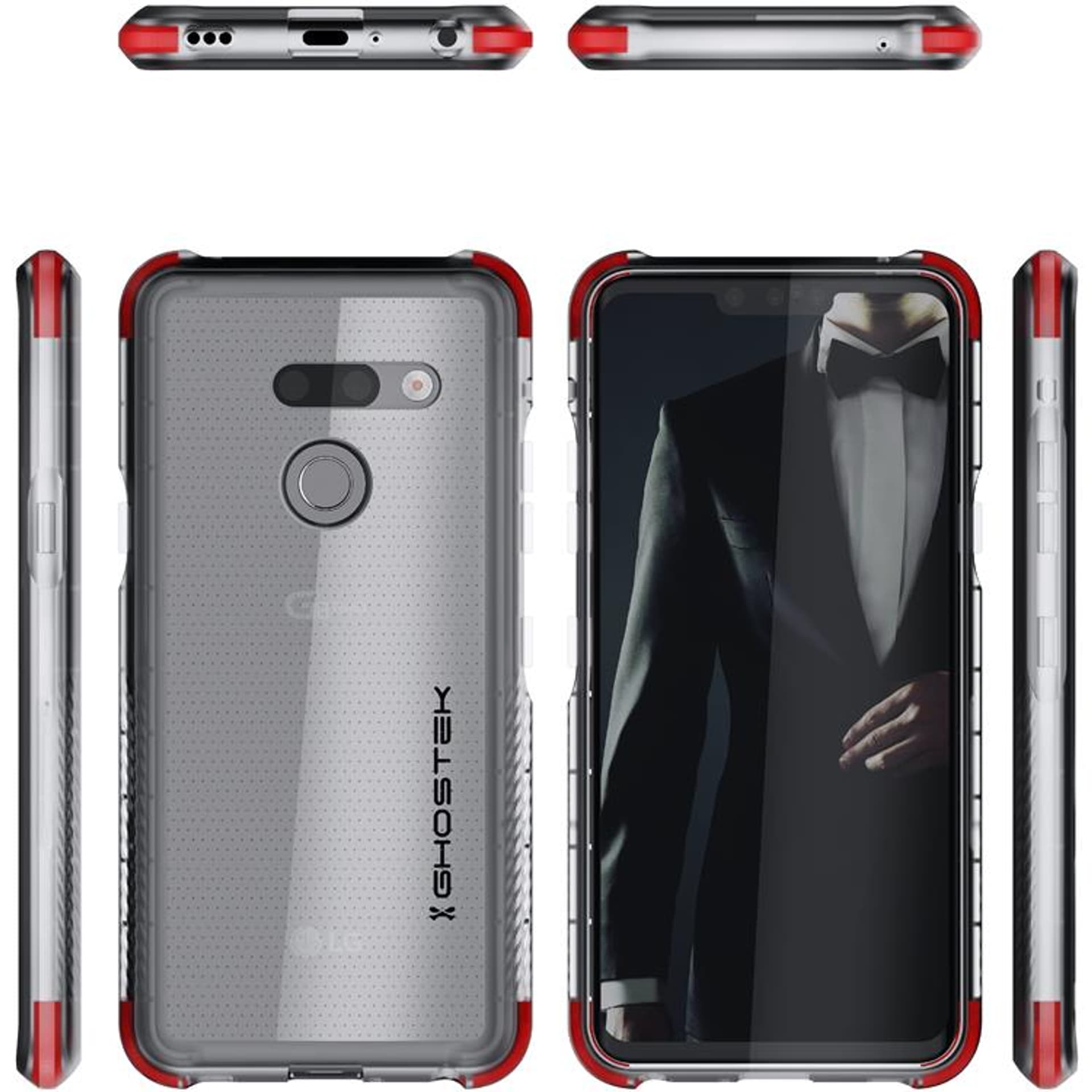 

Etui Covert 3 LG G8 przezroczysty