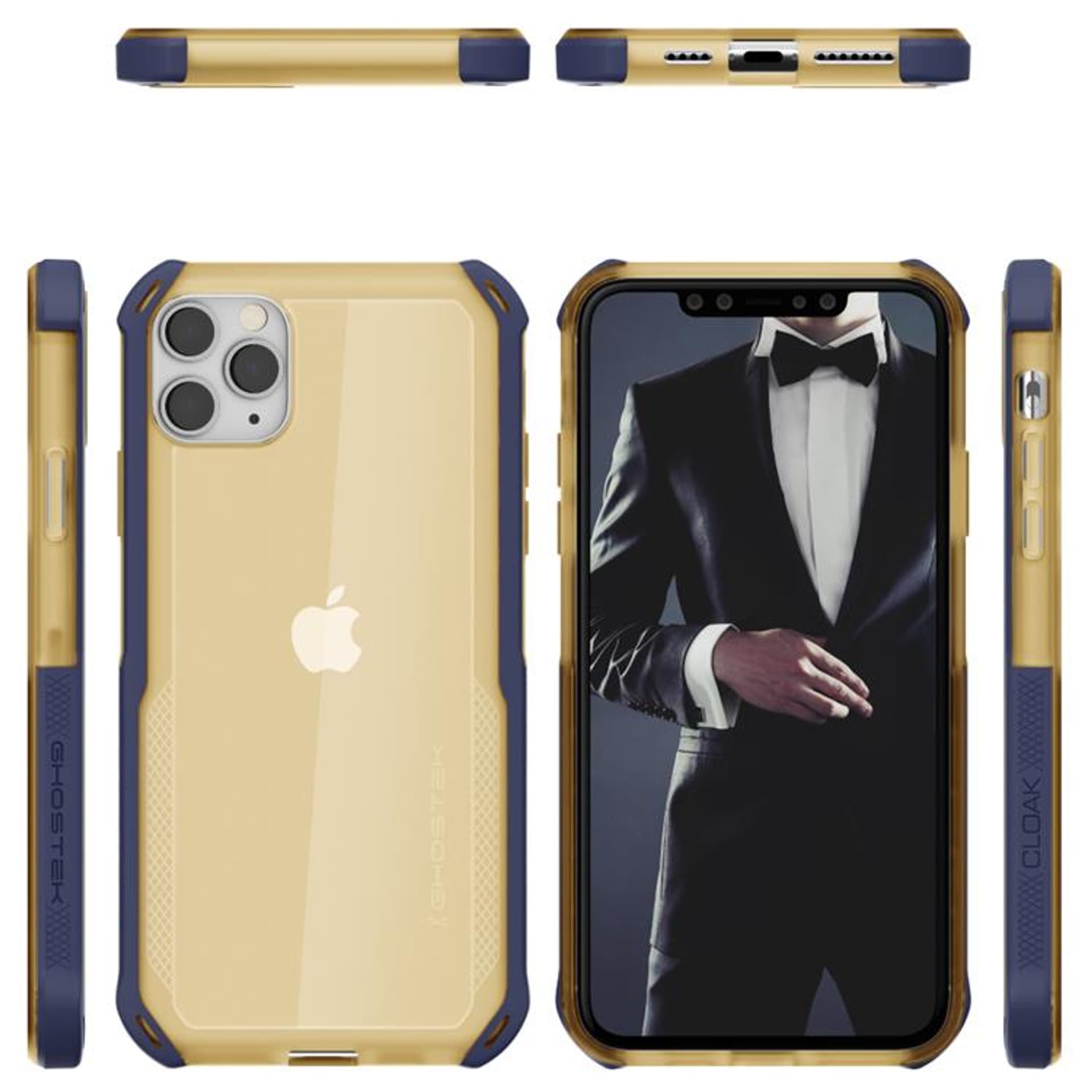 

Etui Cloak 4 Apple iPhone 11 Pro Max złoty