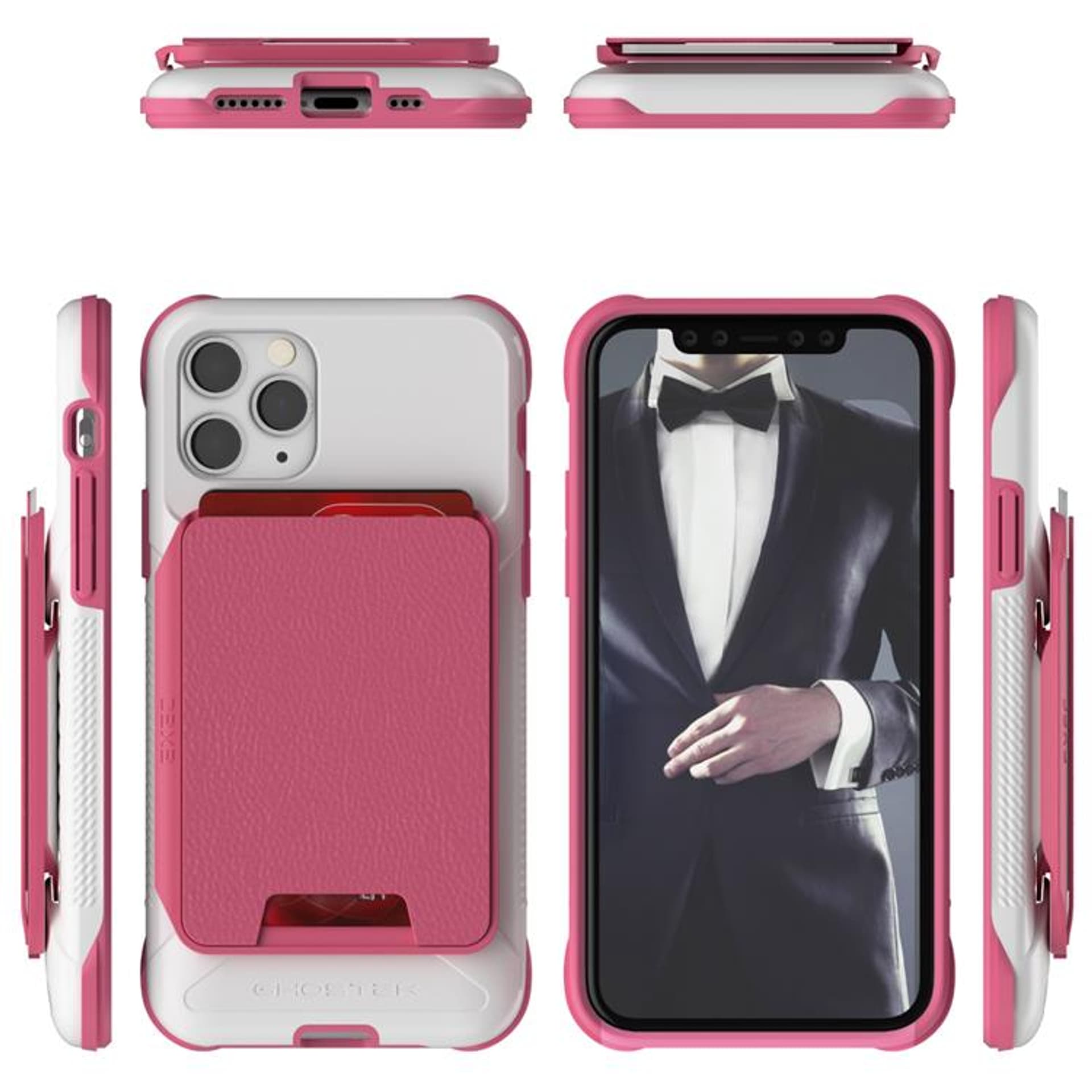 

Etui Exec 4 Apple iPhone 11 Pro różowy