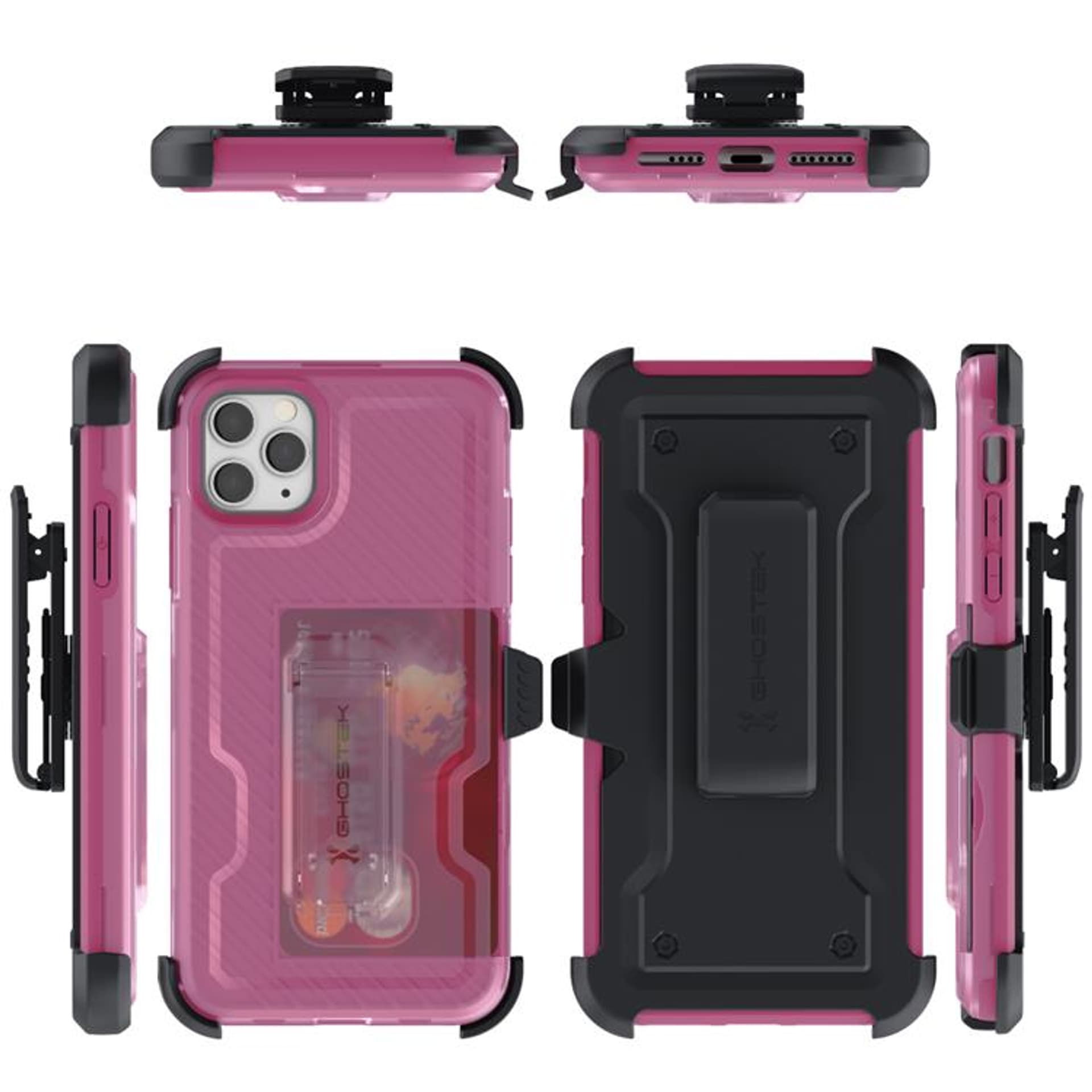 

Etui Iron Armor 3 Apple iPhone 11 Pro Max różowy