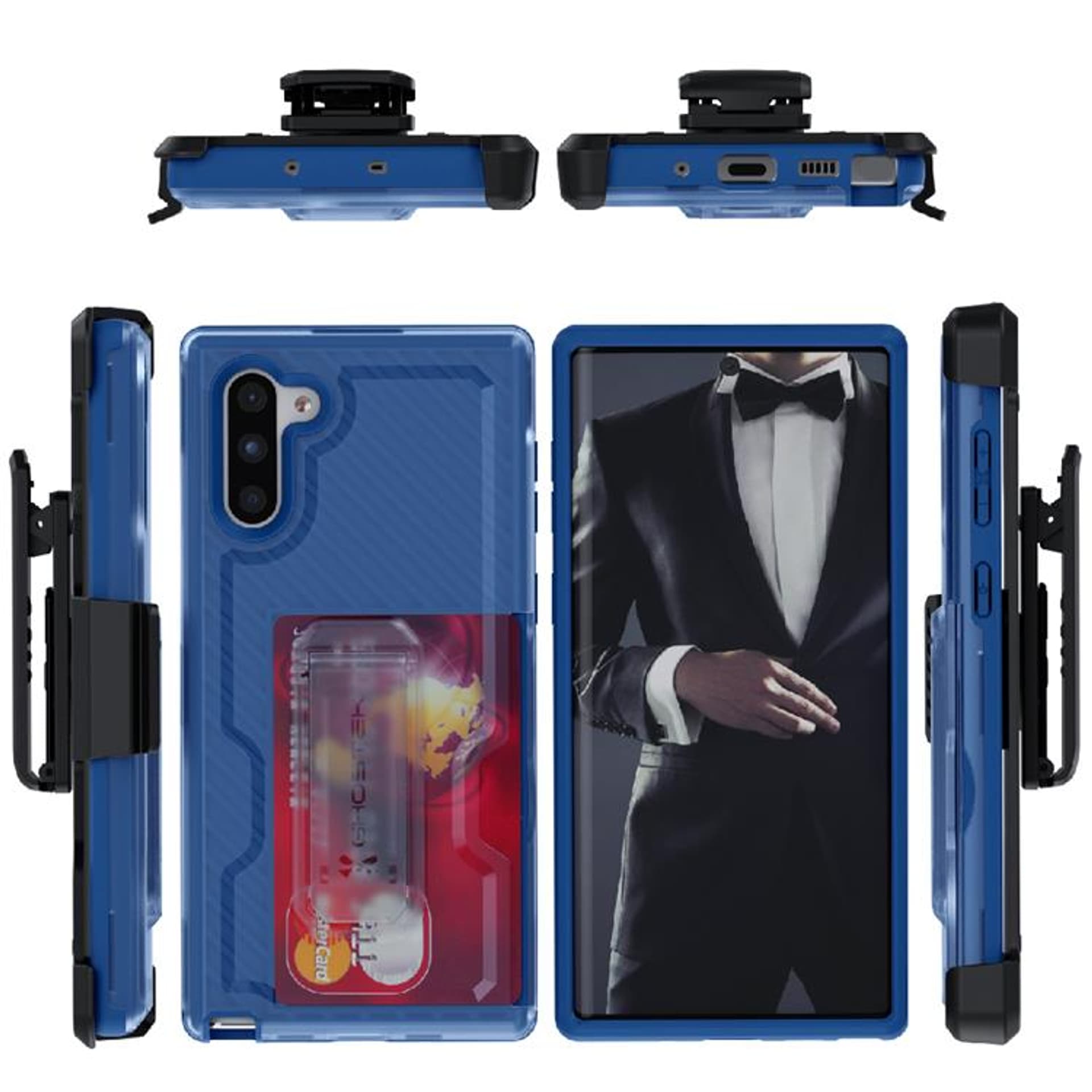 

Etui Iron Armor 3 Samsung Galaxy Note10 niebieski