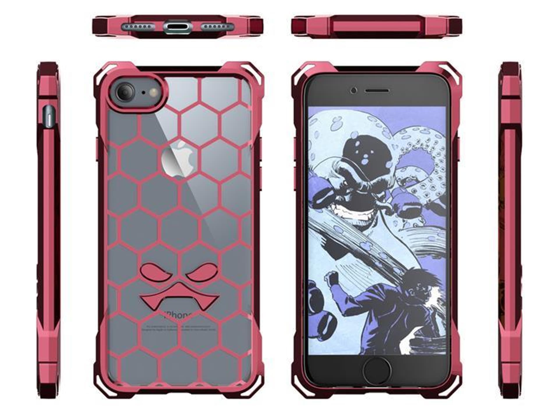 

Etui Covert Apple iPhone 7 8 różowy
