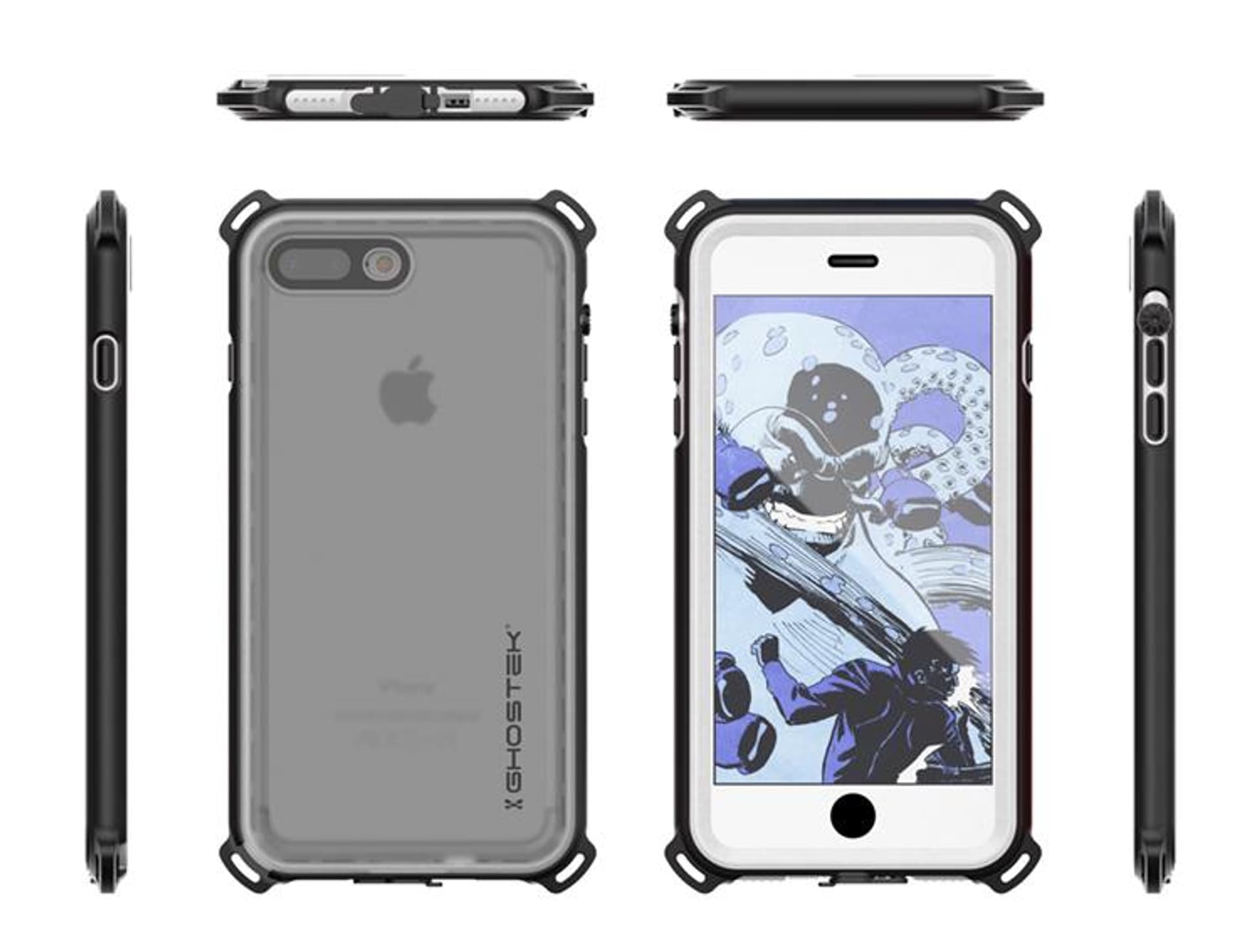 

Etui Nautical Apple iPhone 7 Plus 8 Plus biały
