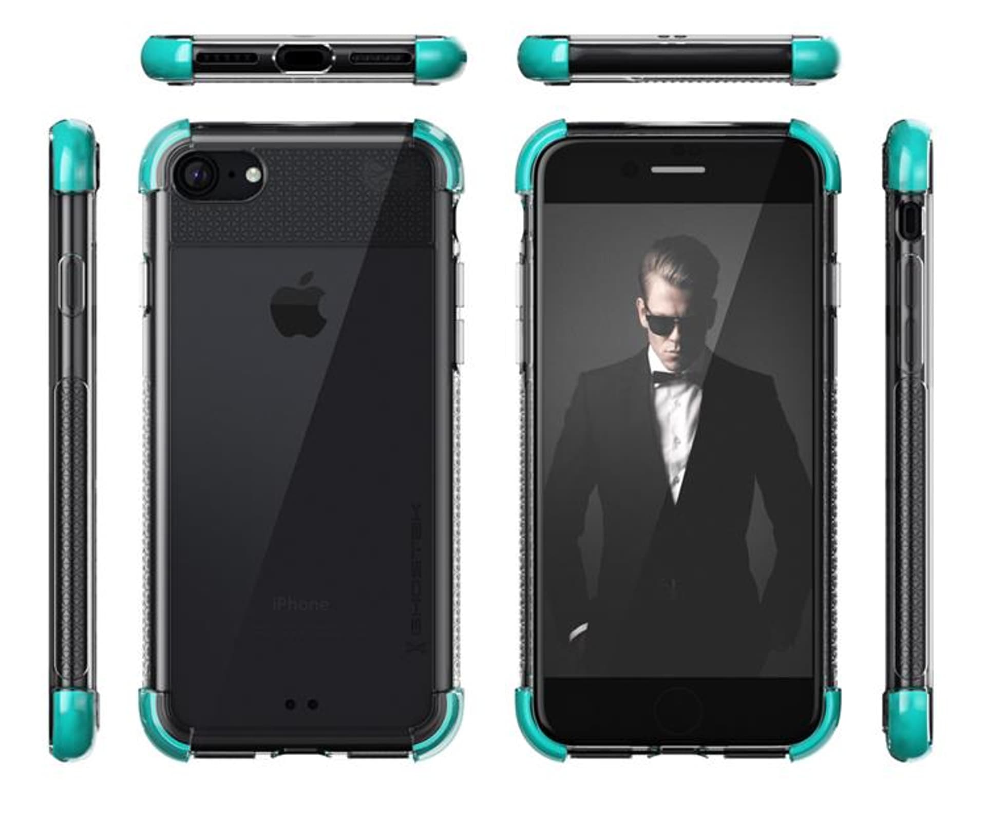 

Etui Covert 2 Apple iPhone 7 8 turkusowy