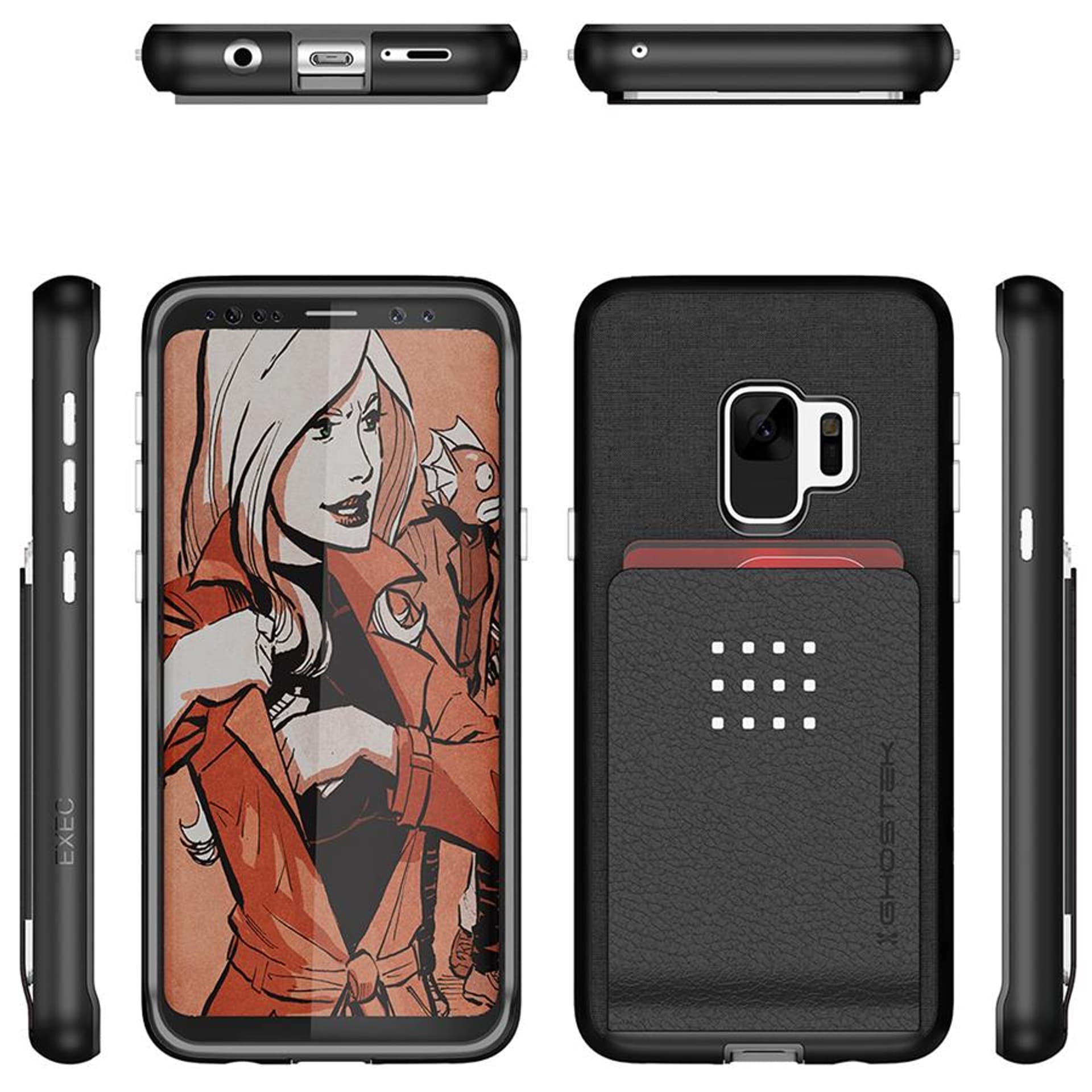 

Etui Exec 2 Samsung Galaxy S9 czarny