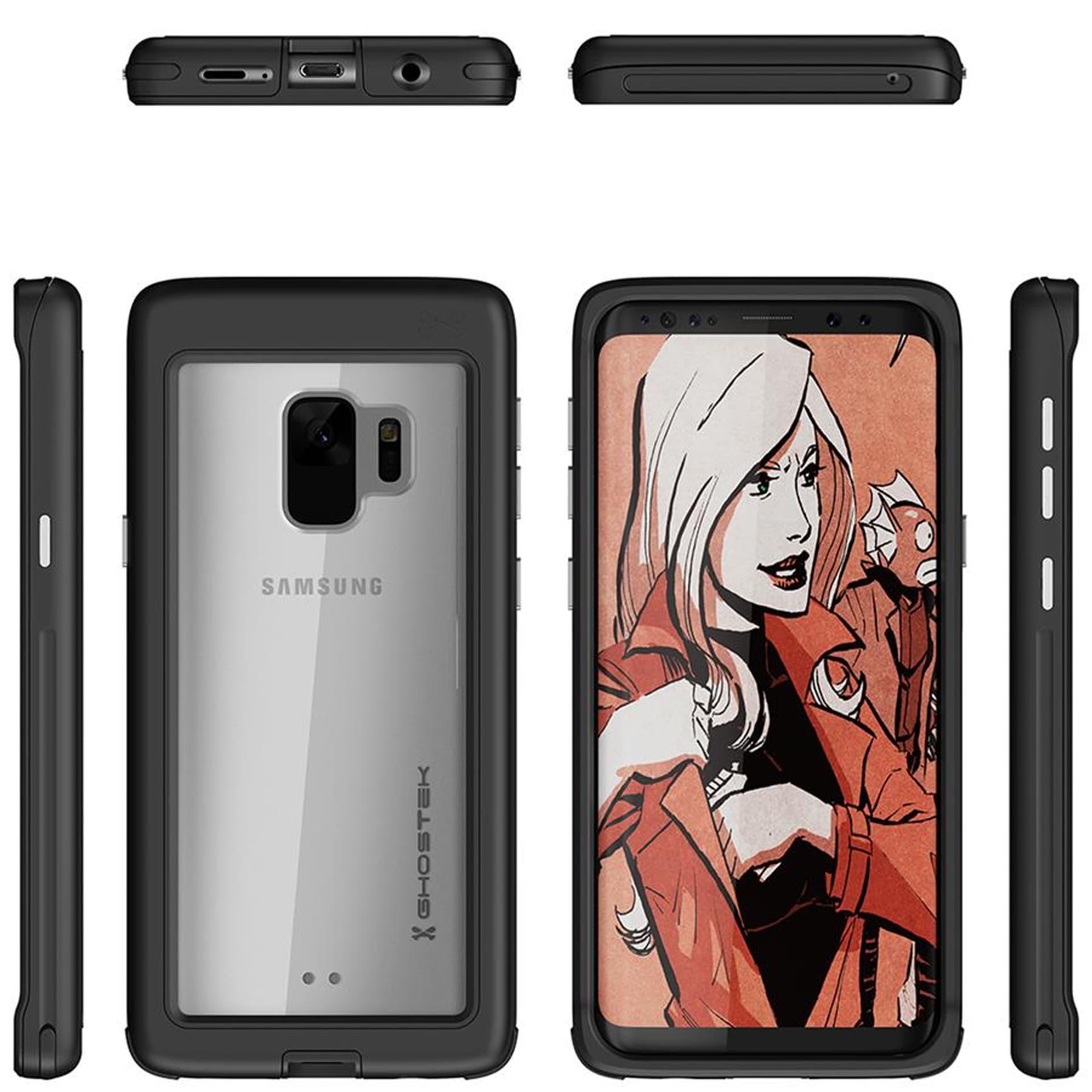 

Etui Atomic Slim Samsung Galaxy S9 czarny