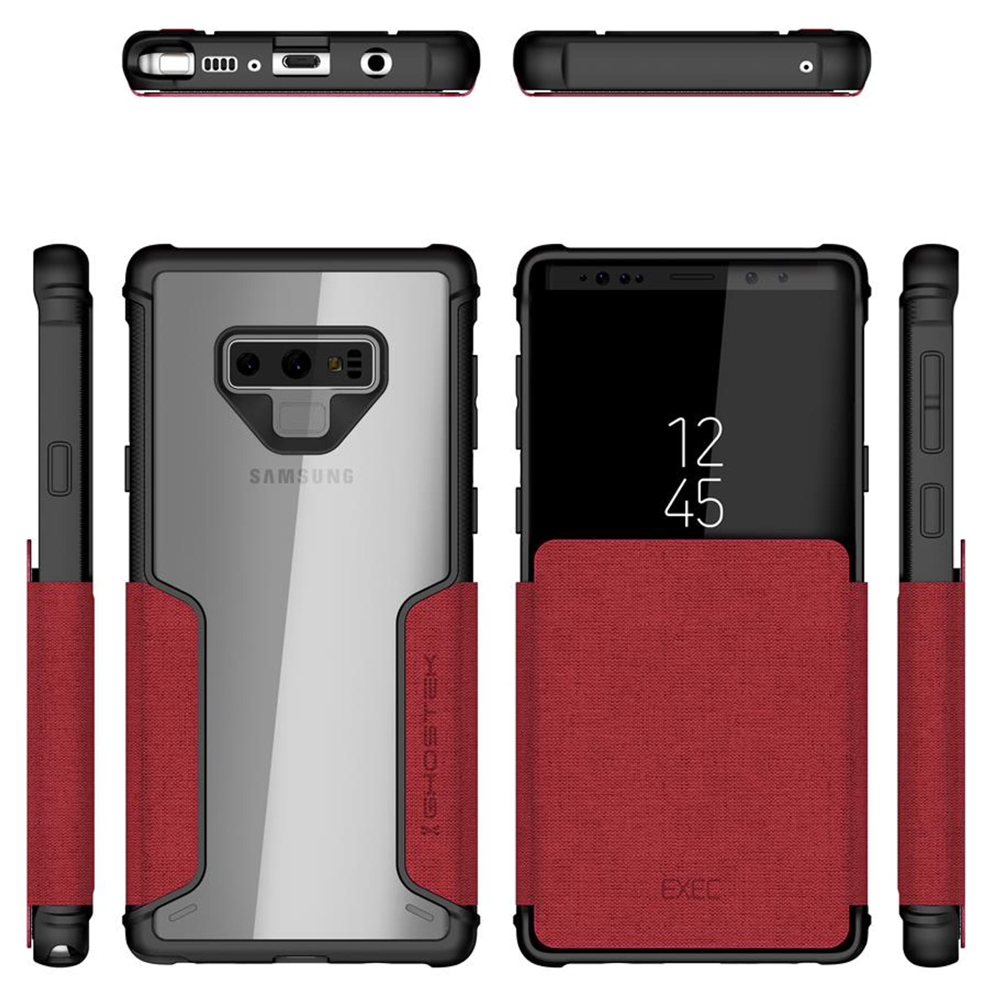 

Etui Exec 3 Samsung Galaxy Note9 czerwony