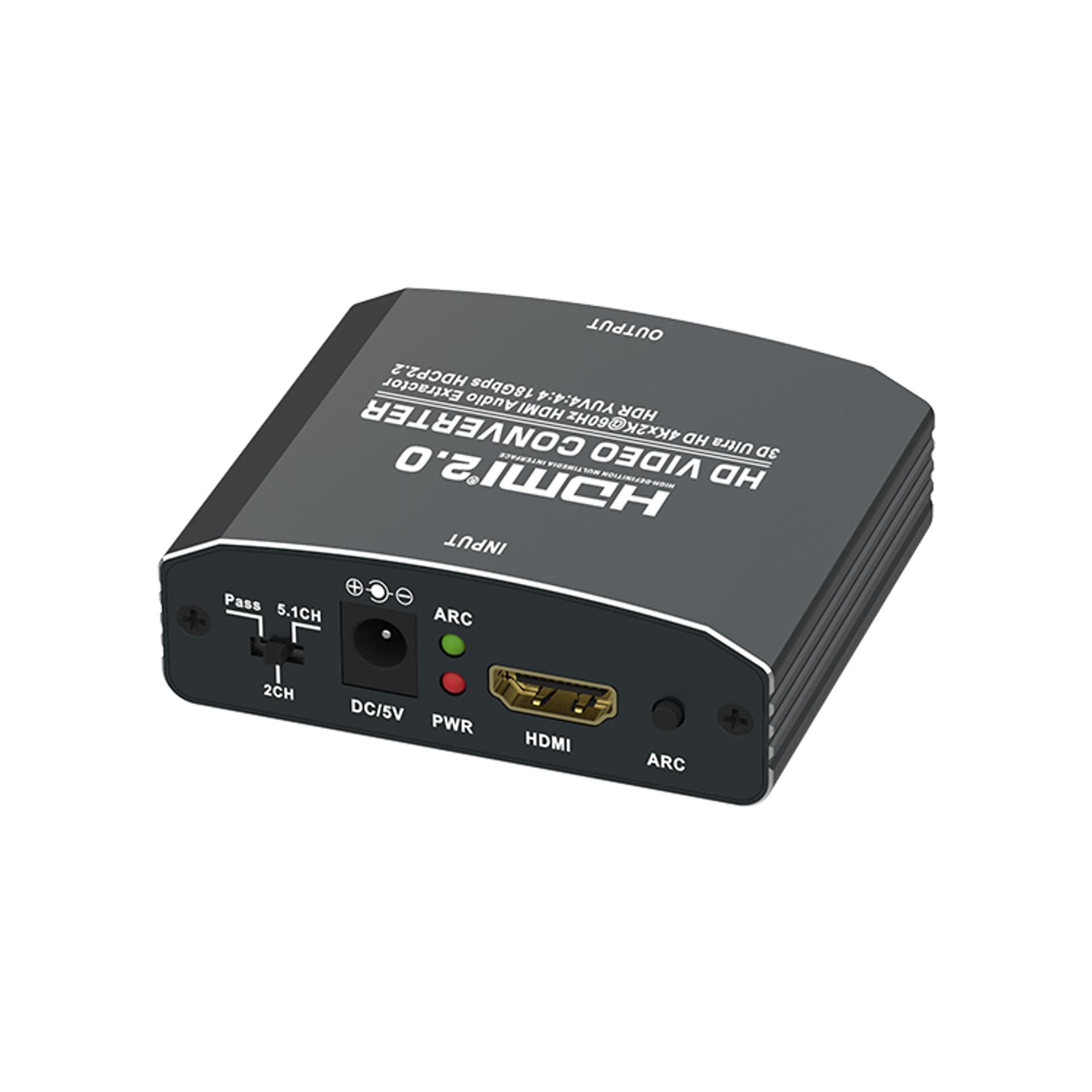 

Extractor HDMI-HDMI + Audio SPDIF lub R/L SPH-AE09