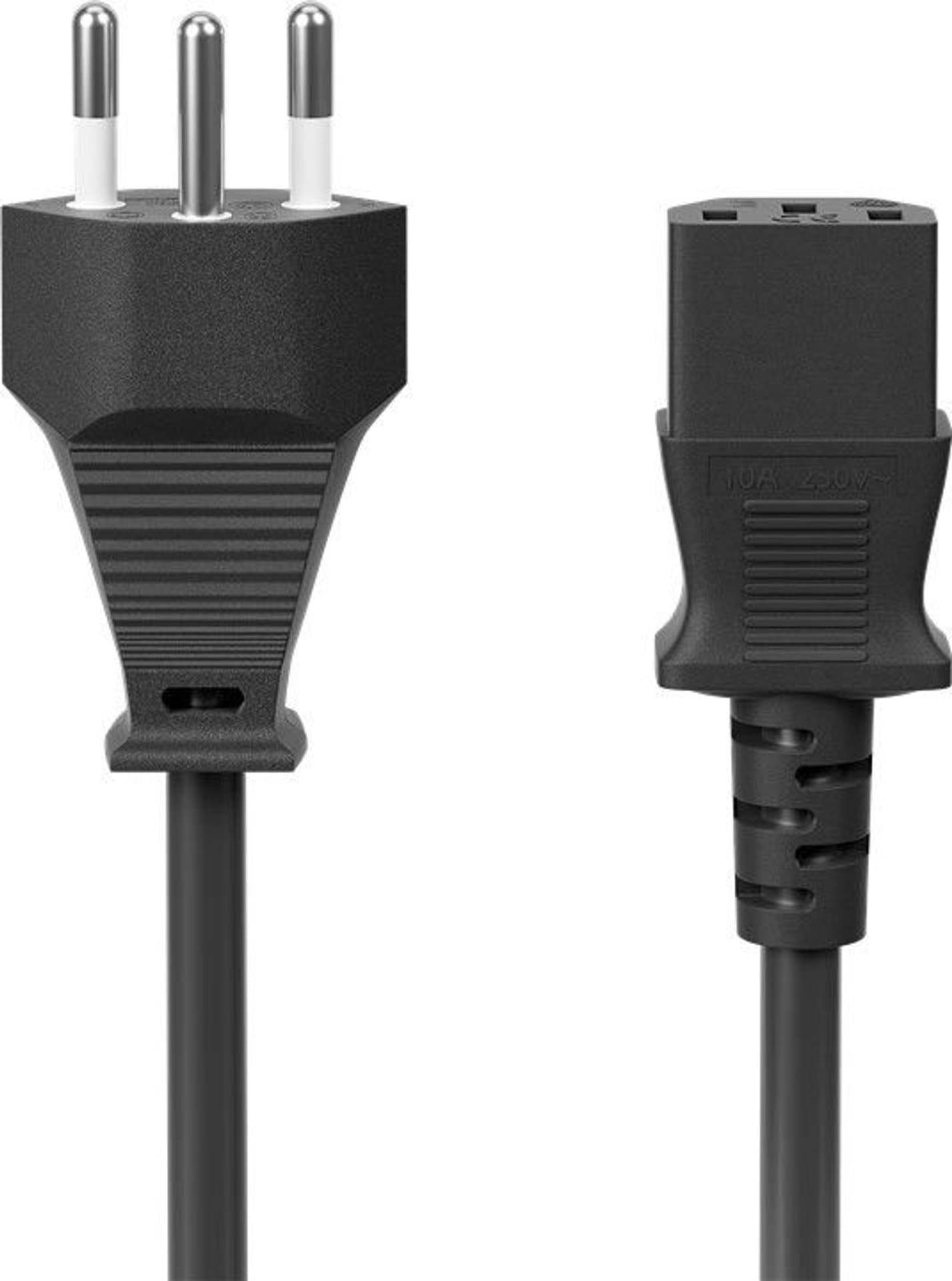 

Kabel zasilający Schuko (type F, CEE 7/7) - C15 2m 93277, Type f/cee 7/7) - c15 2m 9327