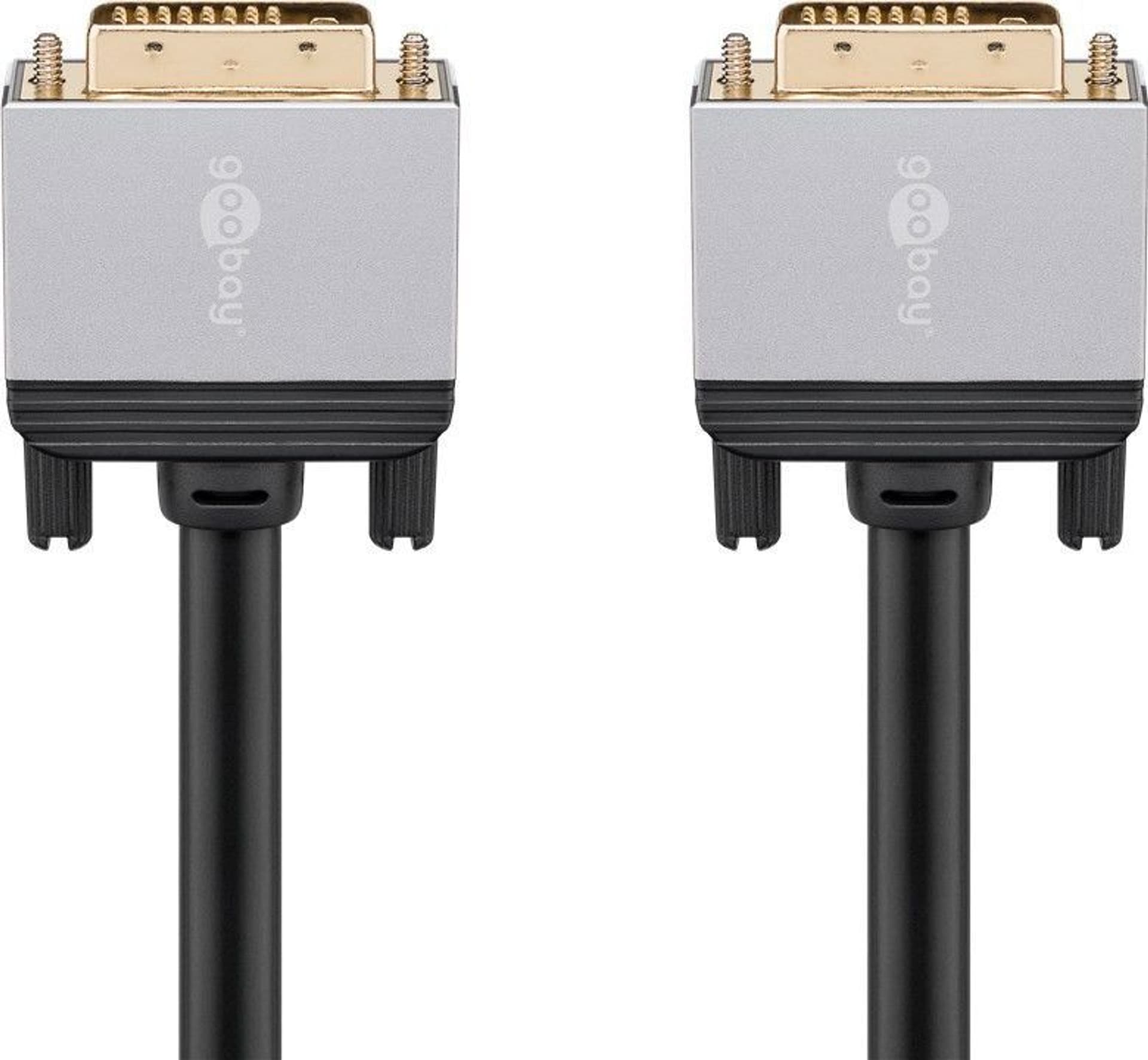 

Kabel DVI-D - DVI-D (24+1 pin) DL Goobay Plus 5m, 24+1 pin) dl goobay plus 5