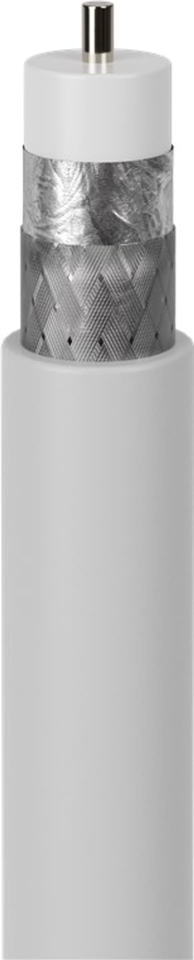 

Kabel Koncentryczny RG6 Goobay 2xEKR 75dB CCS 50m