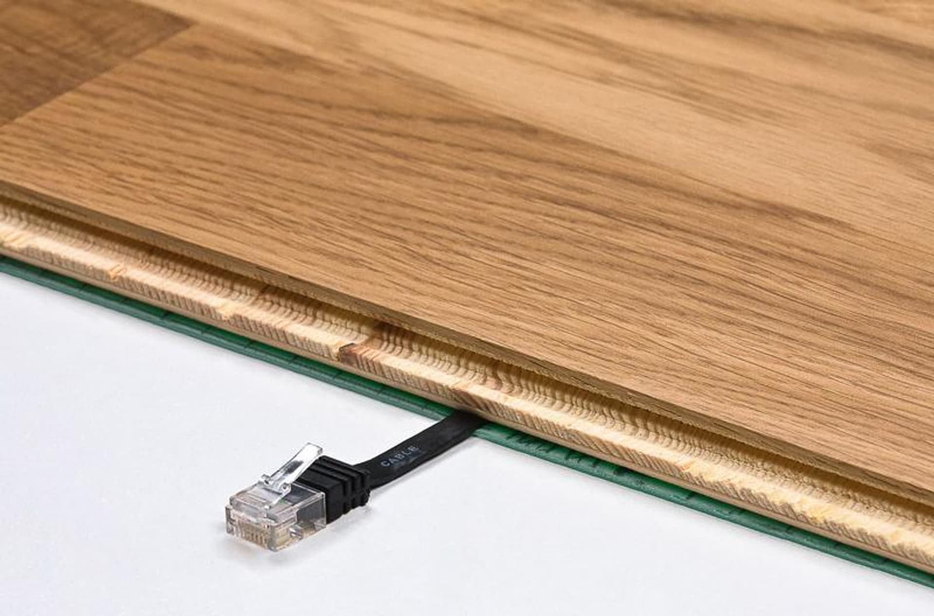 

Kabel LAN Patchcord CAT 6 U/UTP płaski biały 5m