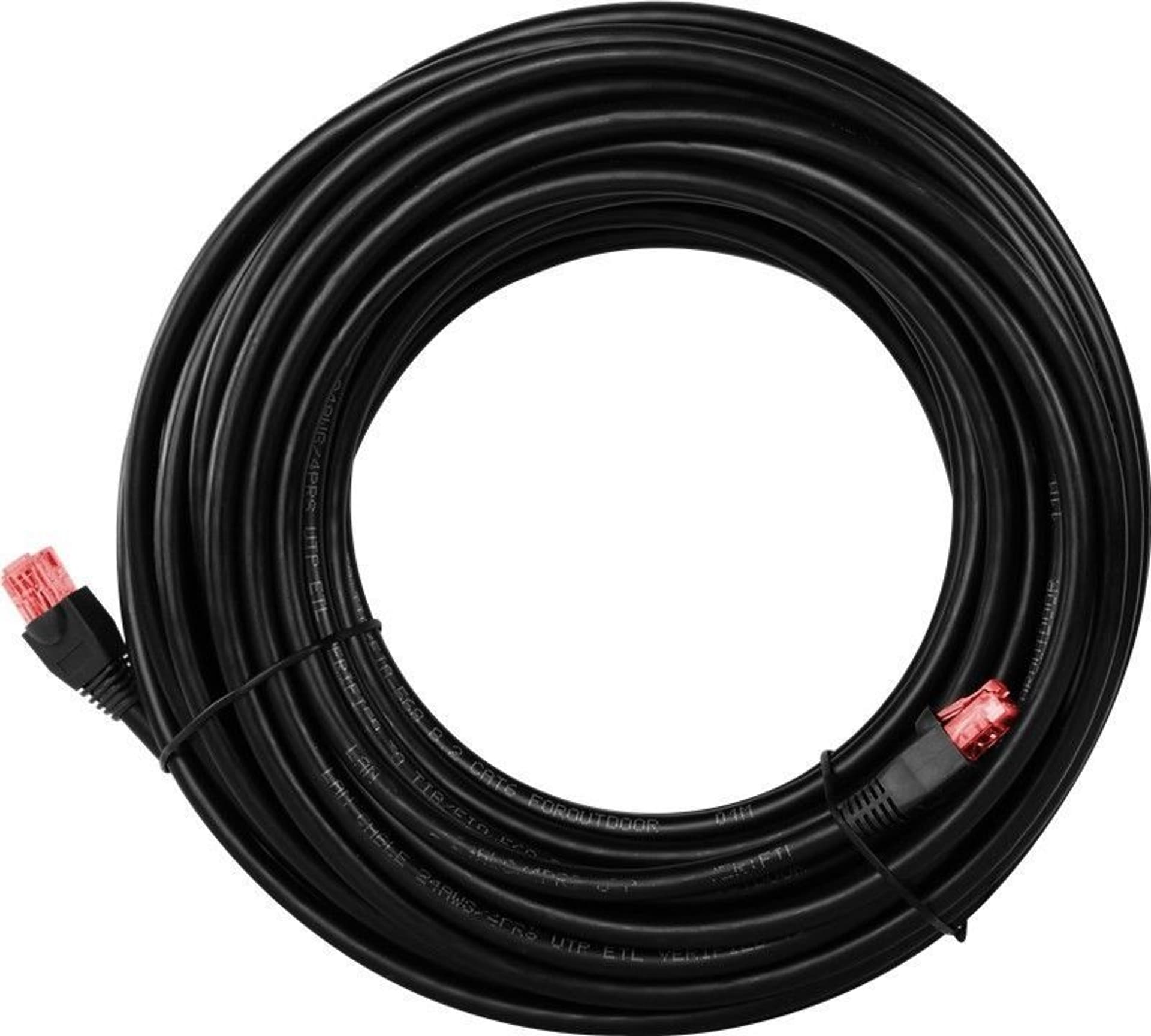 

Kabel LAN Patchcord CAT 6 U/UTP PE miedź CU 75m