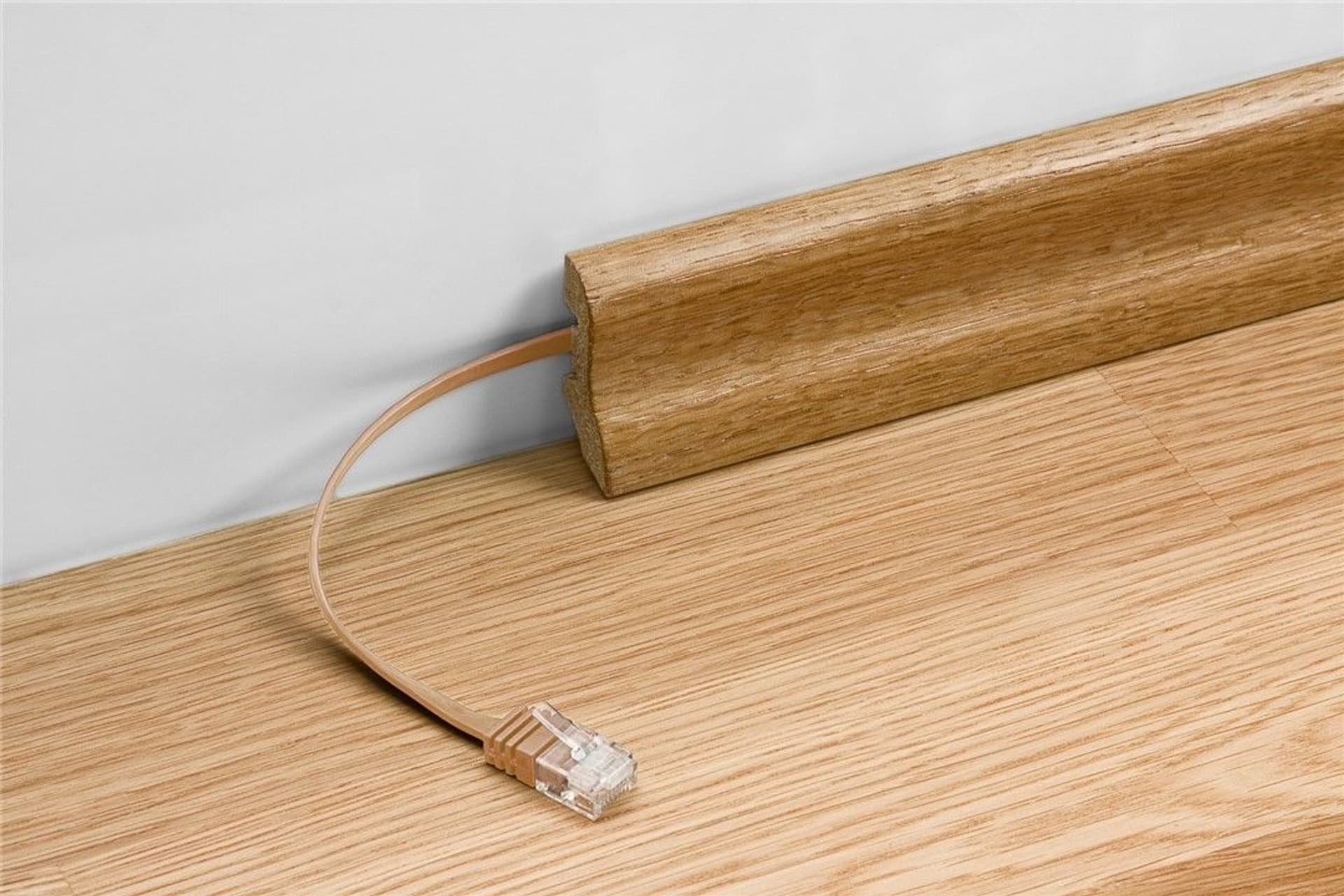 

Kabel LAN Patchcord CAT 6 U/UTP PŁASKI c brąz 1m