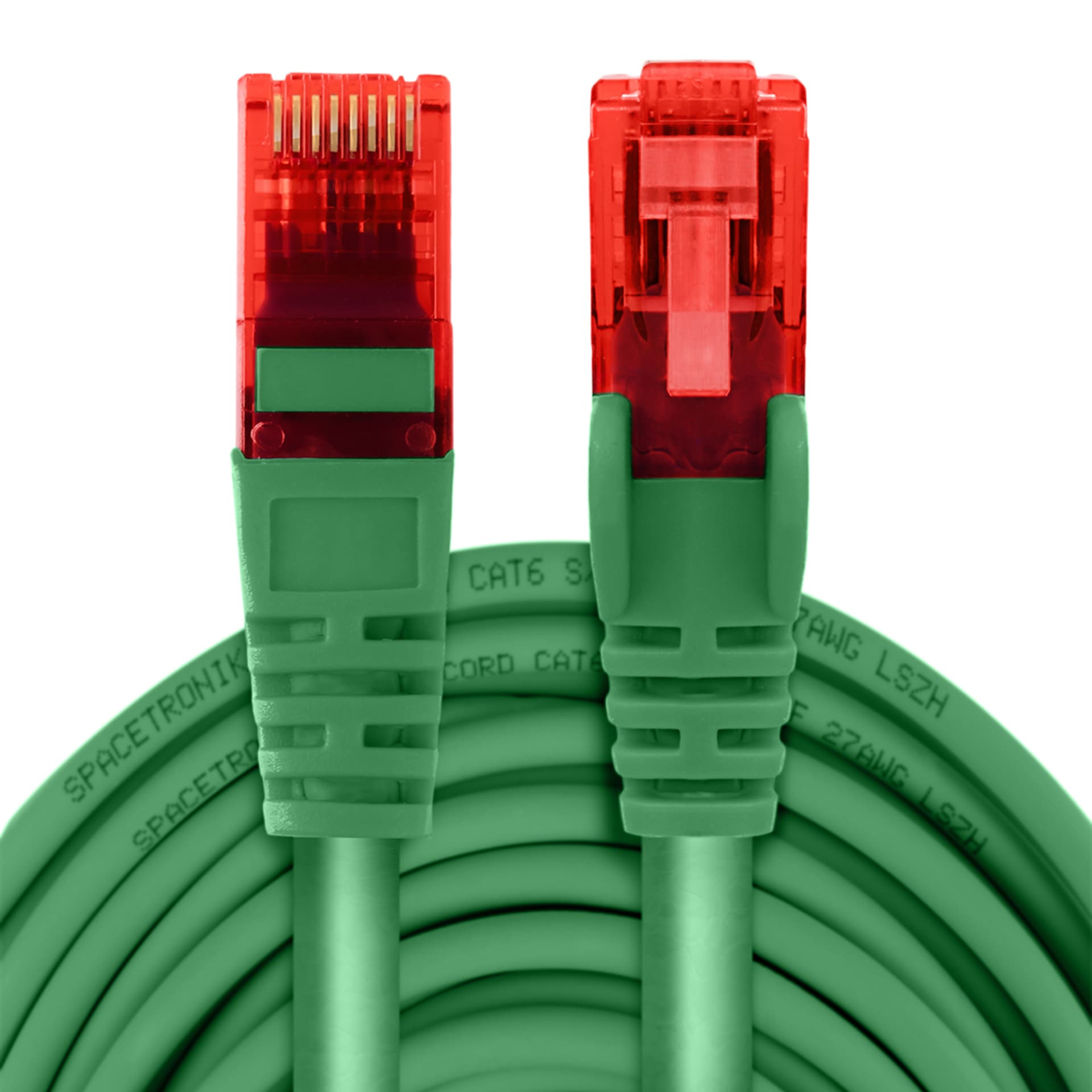 

Kabel RJ45 CAT 6 U/UTP AWG24 zielony 5m