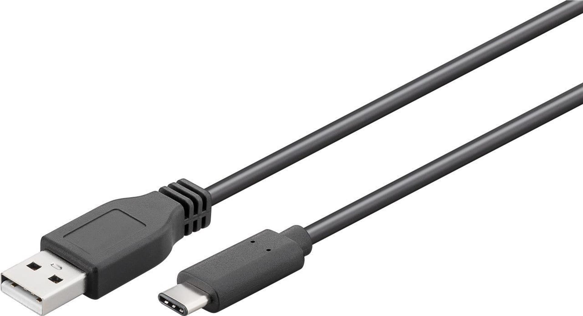 

Kabel USB-C - USB-A 2.0 Czarny 3m Goobay