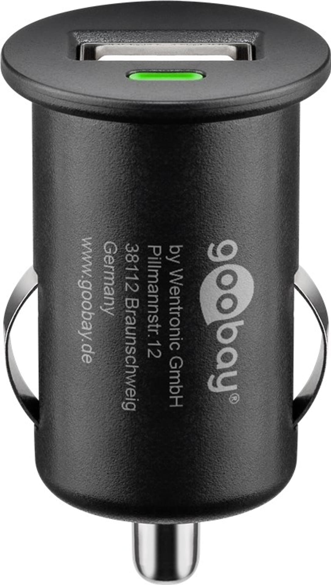 

Ładowarka samochodowa USB 1A 5W 12/24V Goobay