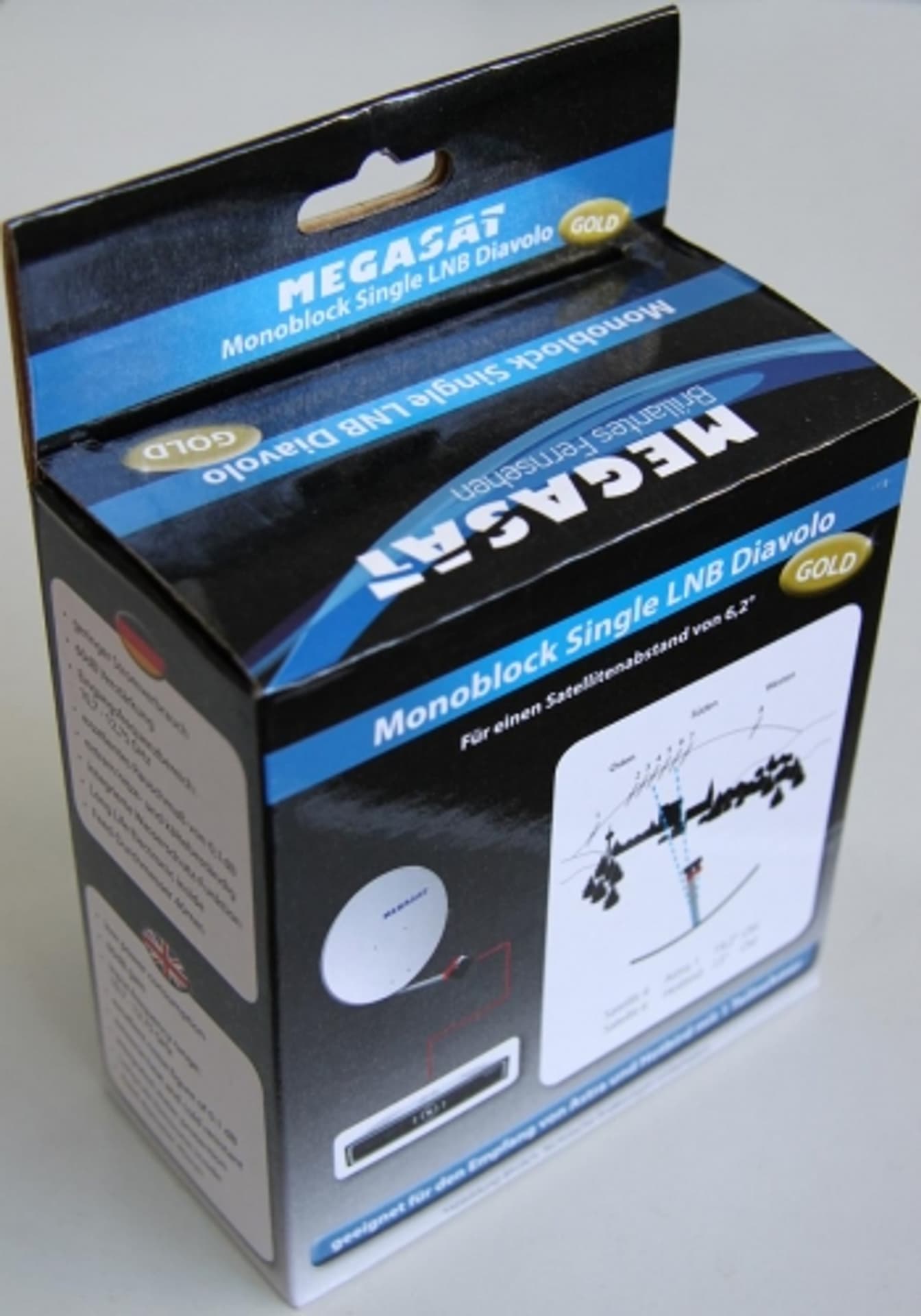 

LNB Monoblock Single Megasat Diavolo 0,1db