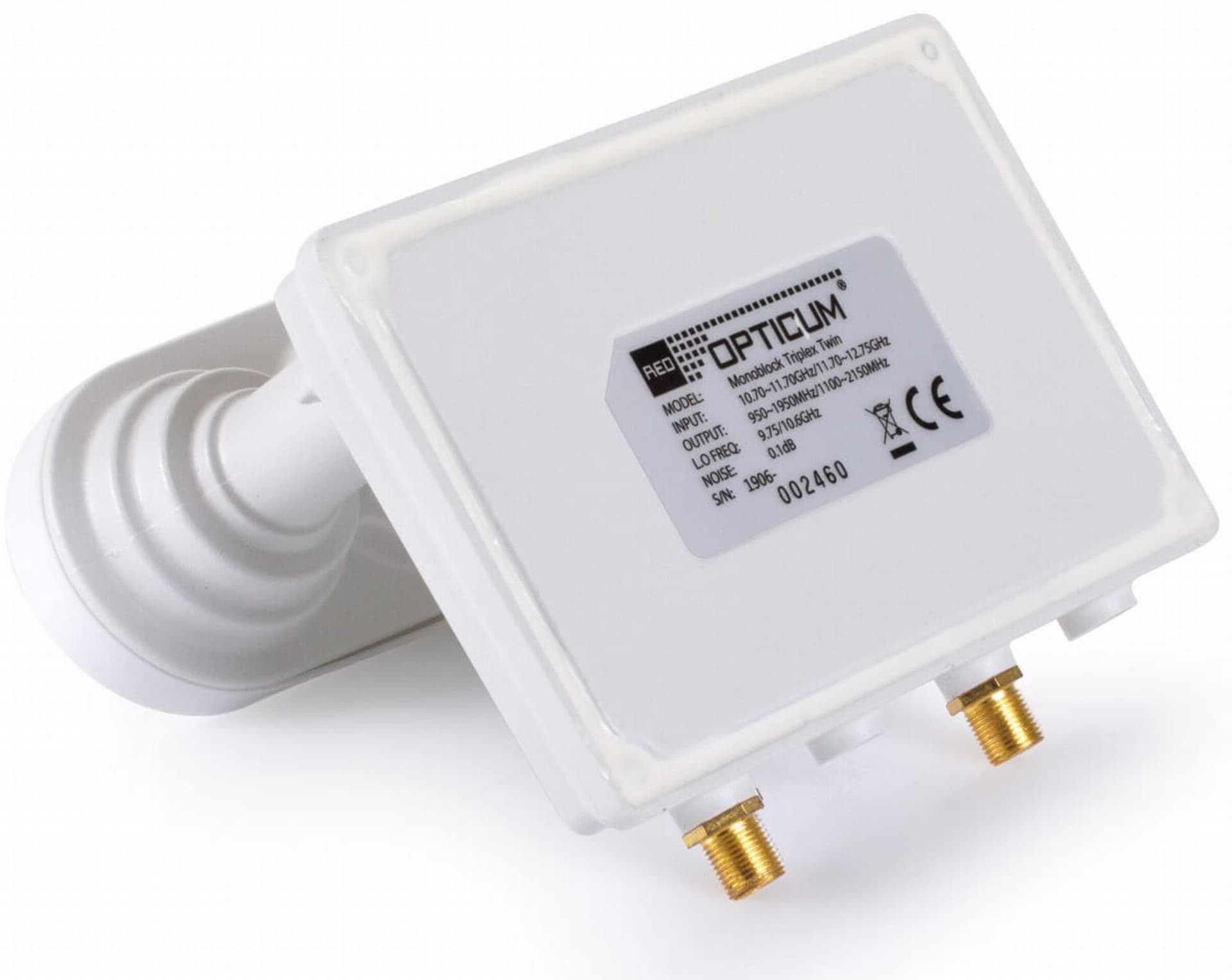 

LNB Monoblock Single TRIPLE Opticum ROBUST 3°