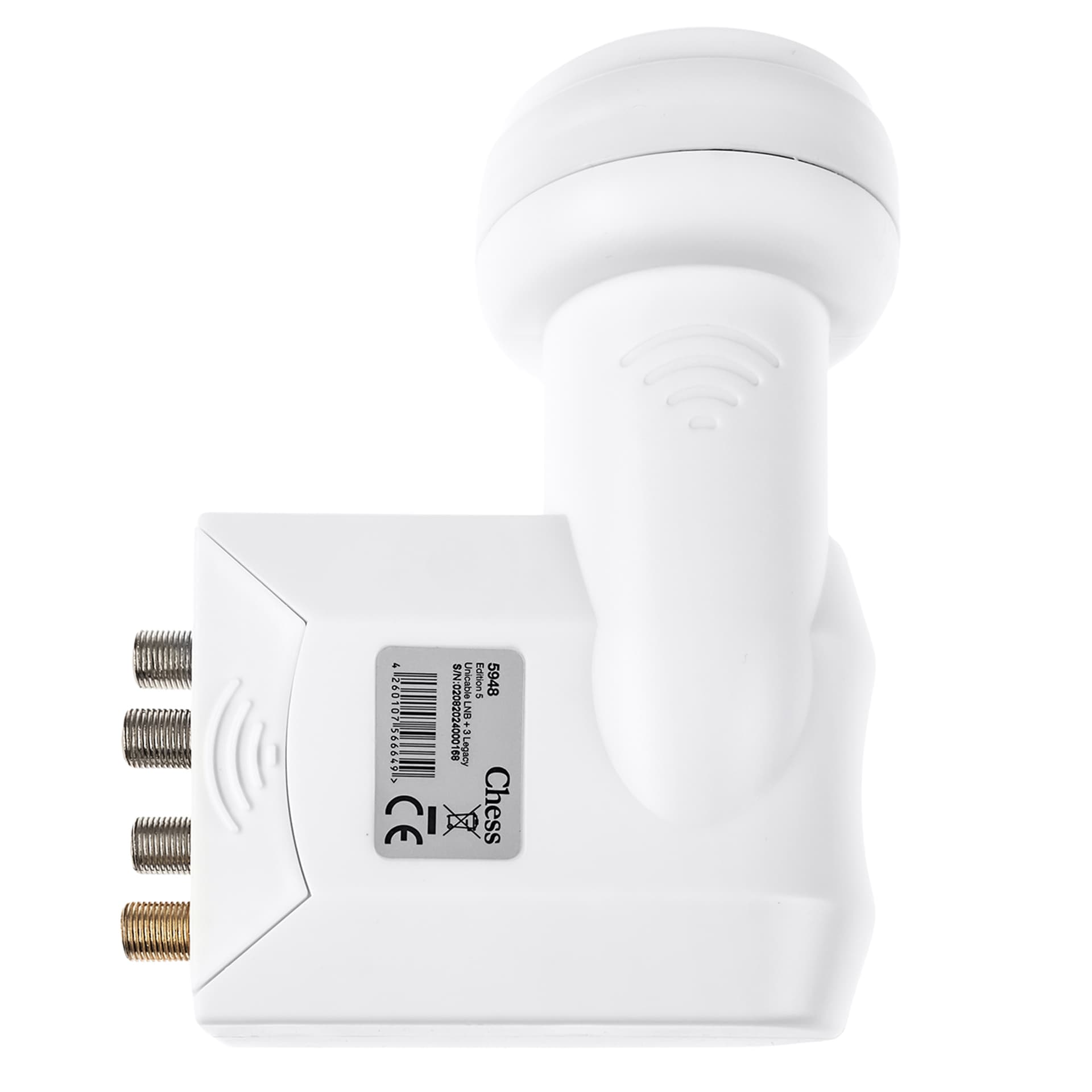 

LNB Unicable Quad CHESS 5 Edition + TRIPLE Legacy