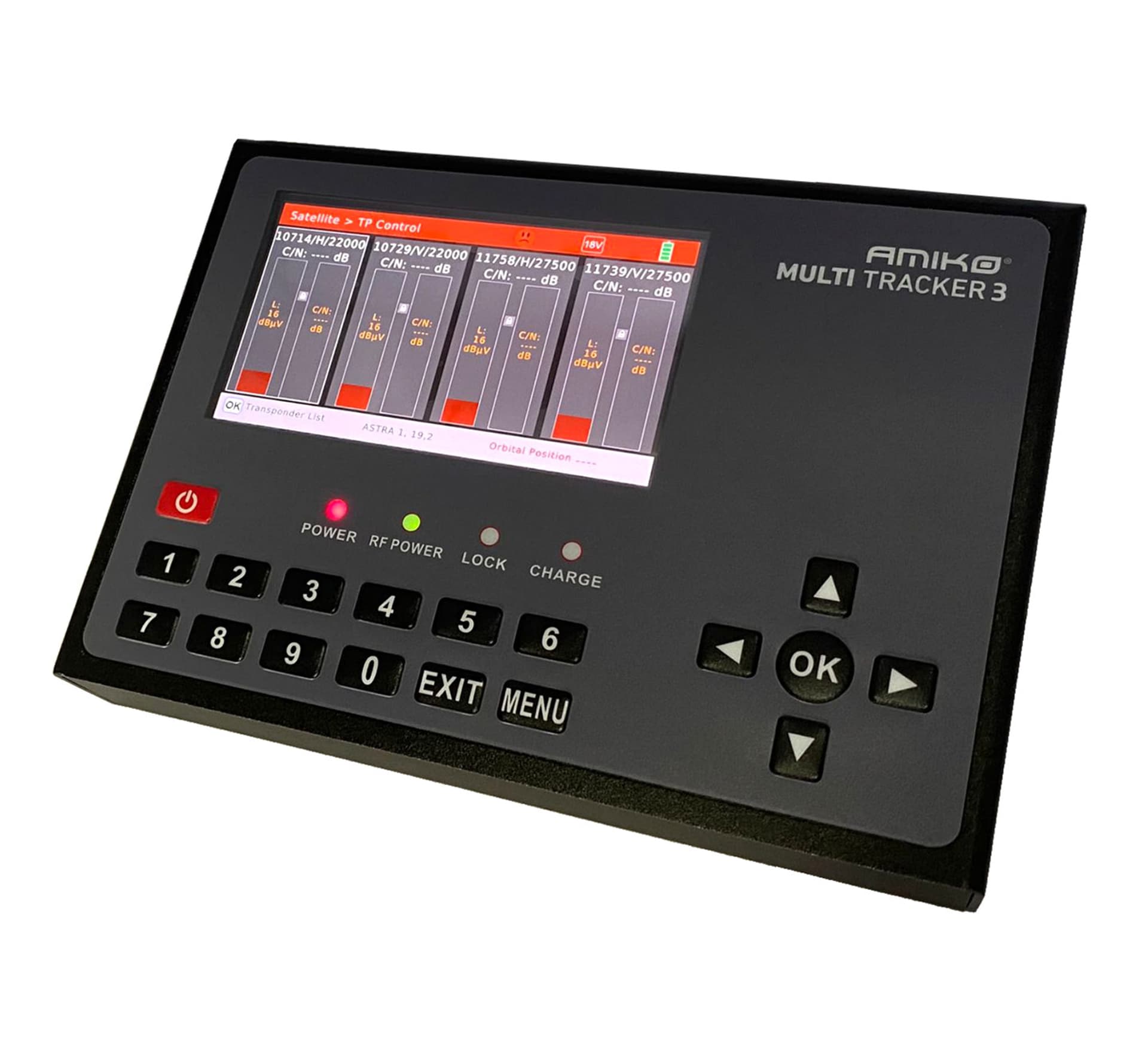 

Miernik Amiko MultiTracker 3 DVB-T/T2/S/S2/C/C2