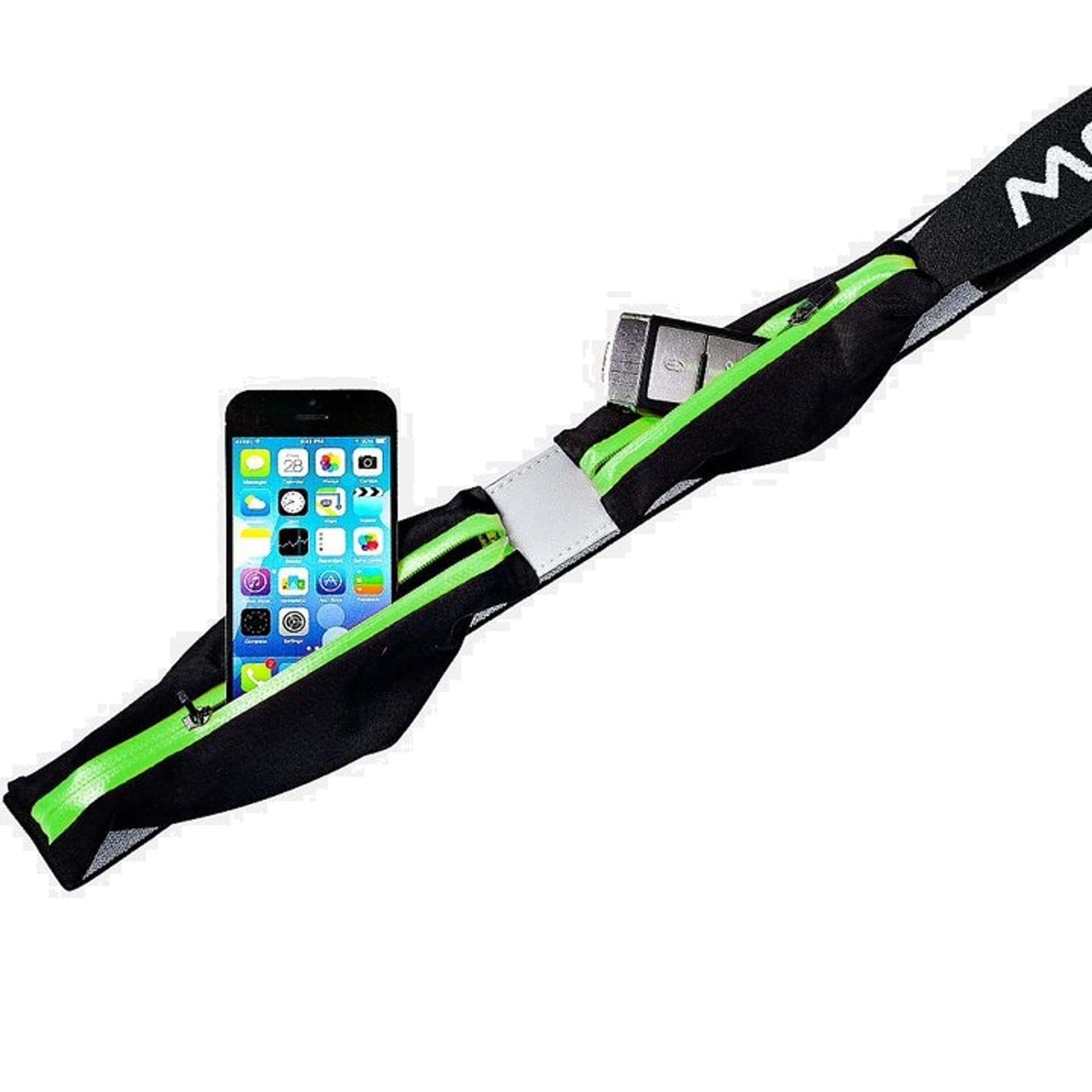 

Expandable Waist Bag lime Sportowa saszetka Tel.