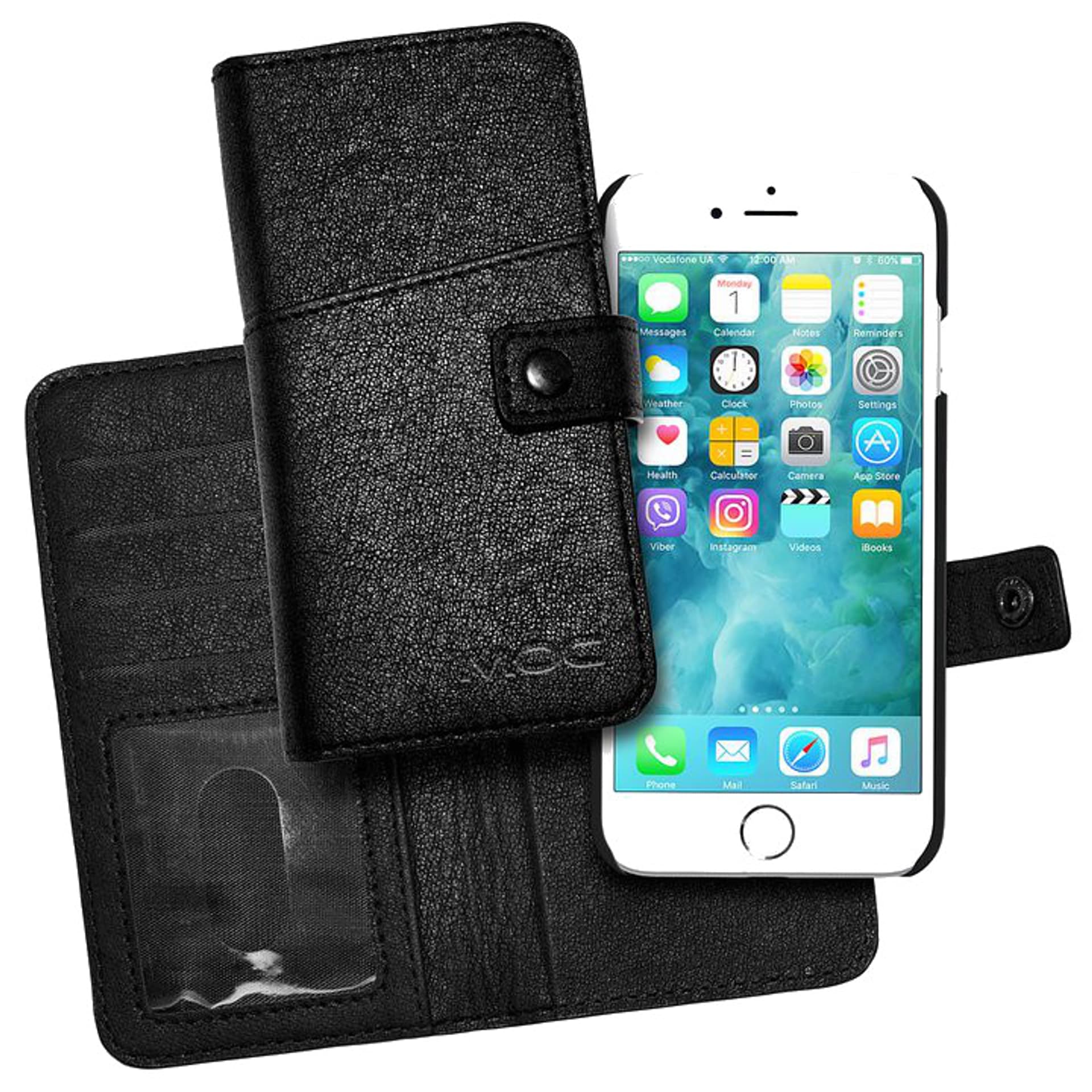 

Portfel na telefon + etui MOC Mag Wallet Black