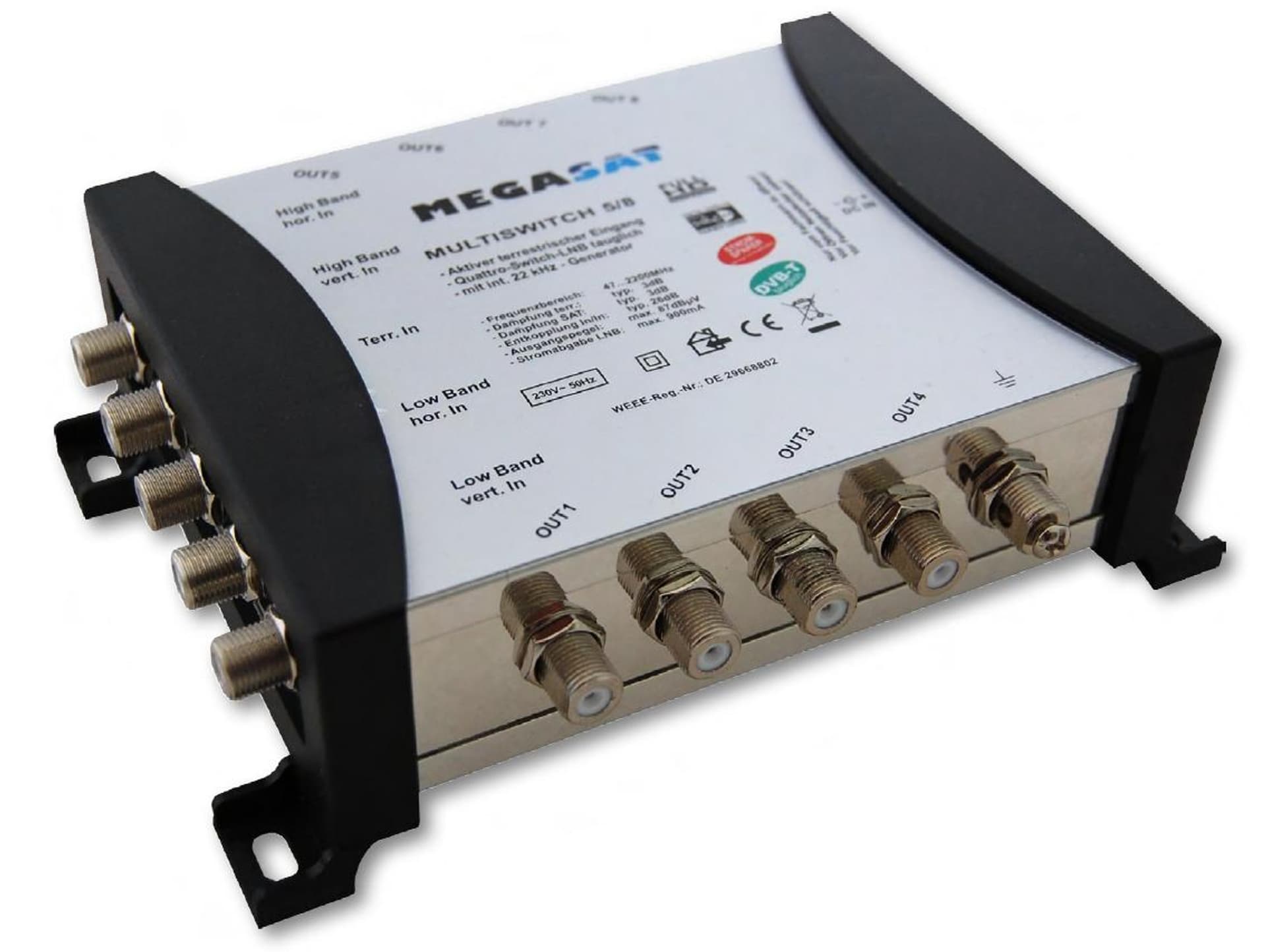 

Multiswitch MEGASAT 5/8 +zasilacz