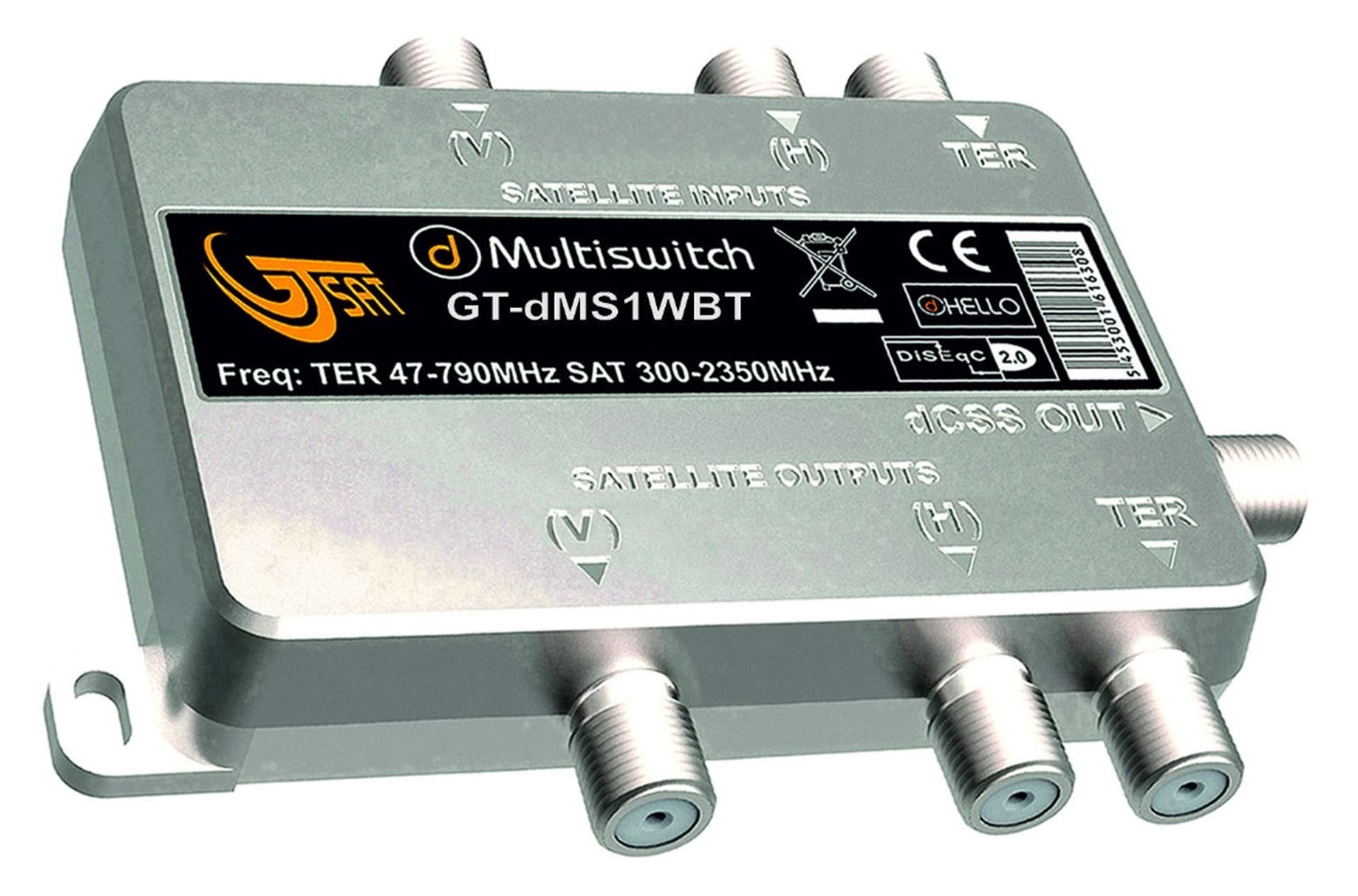 

Multiswitch Unicable II GT-SAT GT-dMS1TWBT