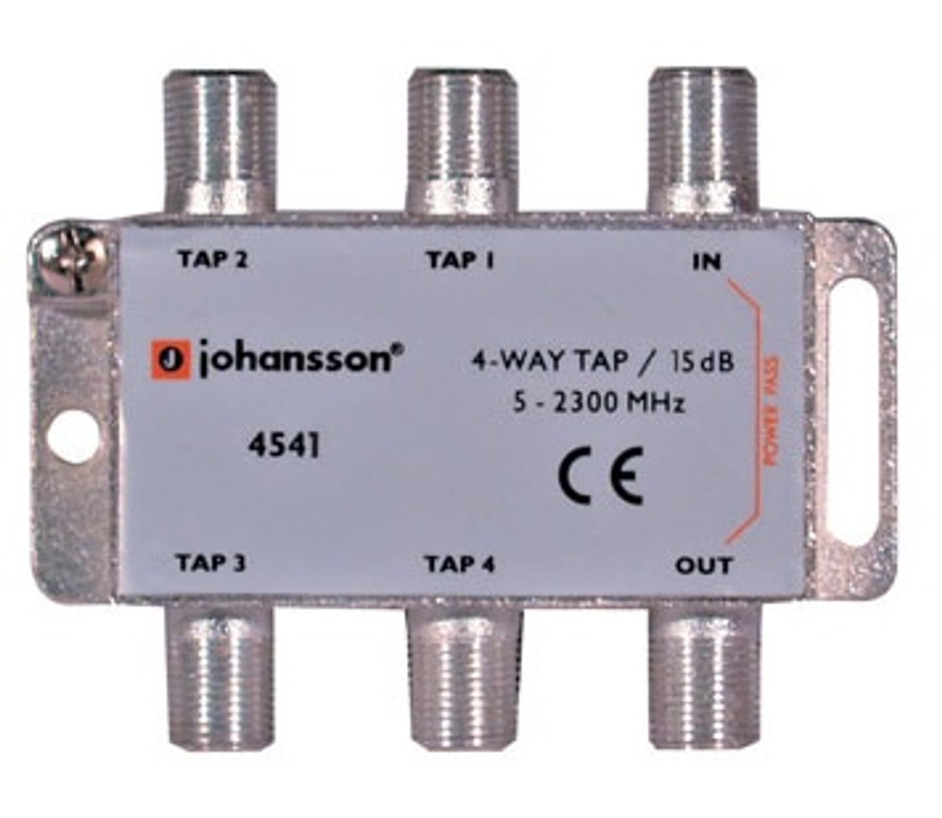 

4 WAY TAP Odgałęźnik 4-krotny Johansson 15 dB 4541