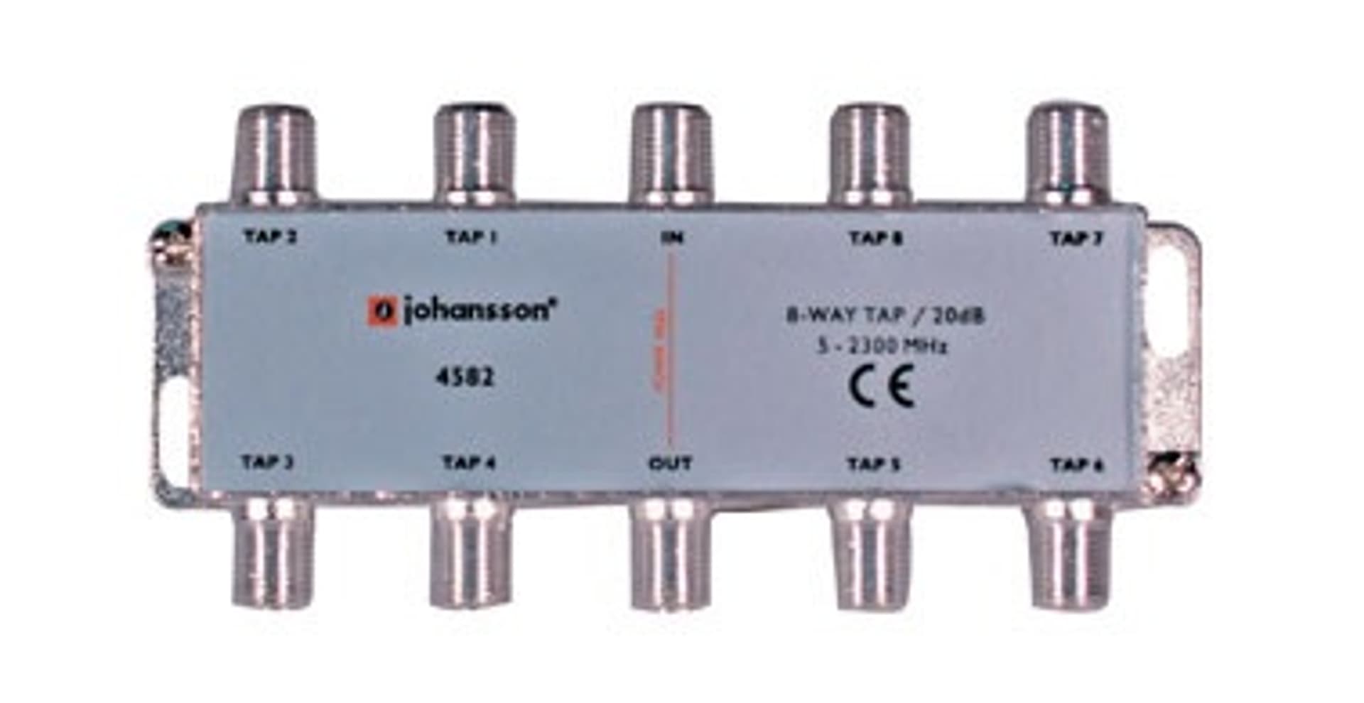 

8 WAY TAP Odgałęźnik 8-krotny Johansson 25 dB 4583