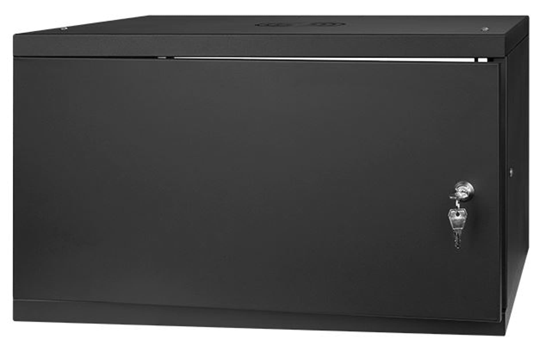 

Szafa RACK 19'' 6U 600x450mm CZARNA Drzwi stalowe