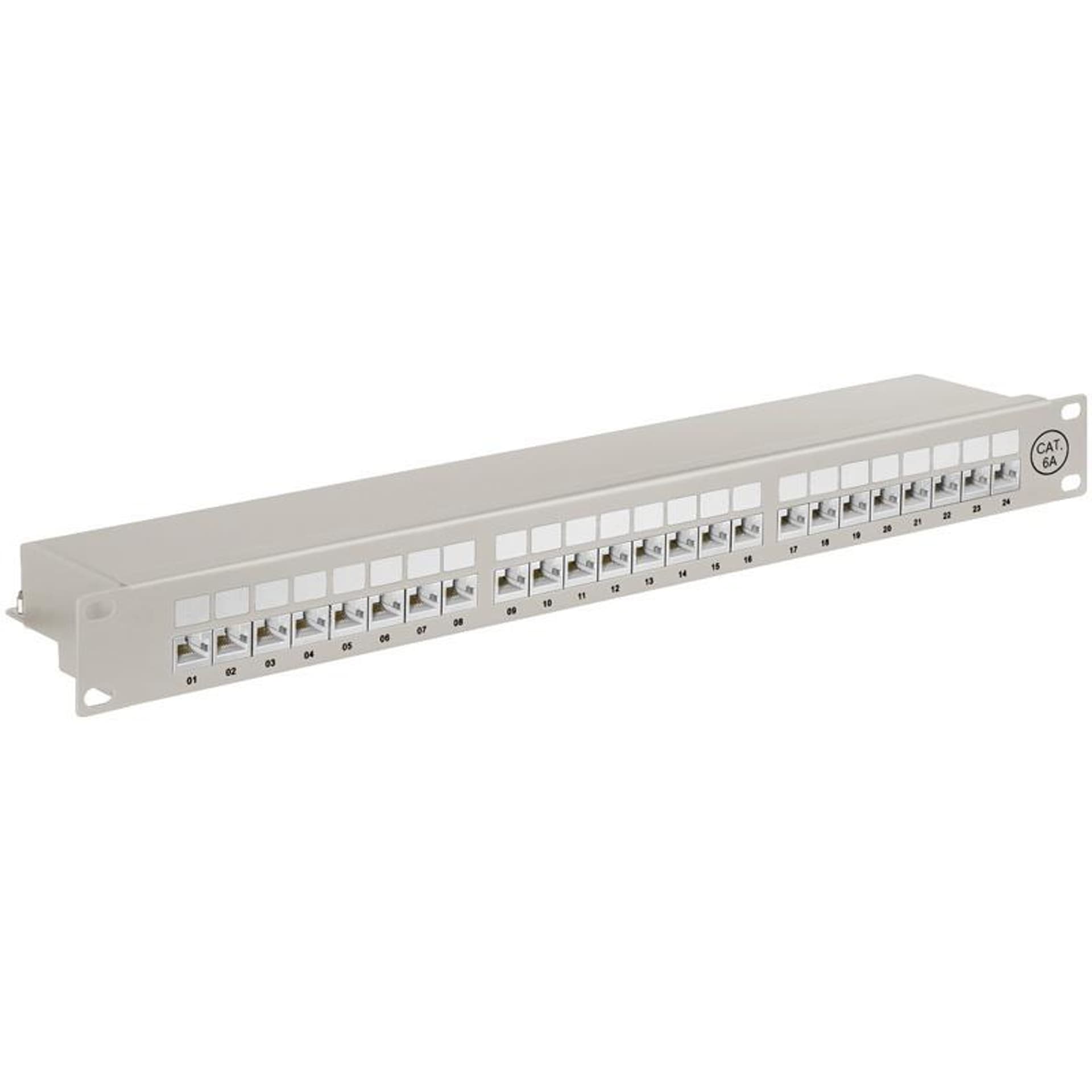 

Patch panel FTP CAT 6A Ekranowany 24-porty Goobay